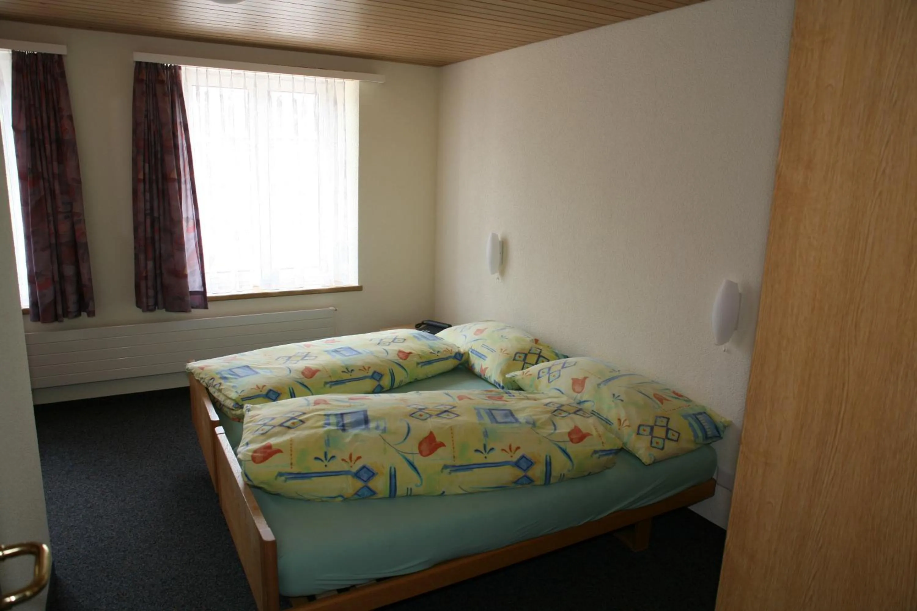 Bed in Hotel / Restaurant Post