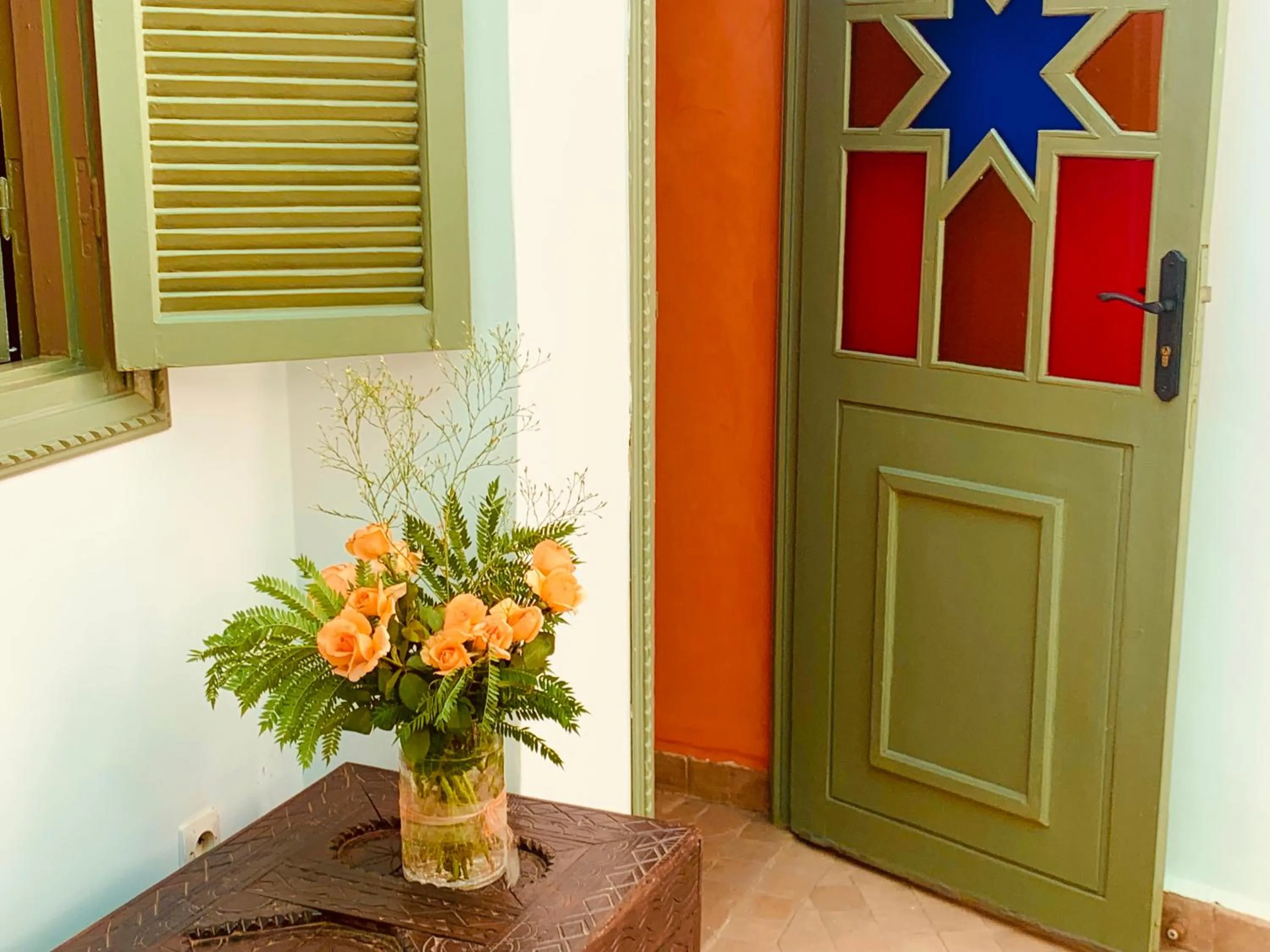 Decorative detail in Dar Zemrane