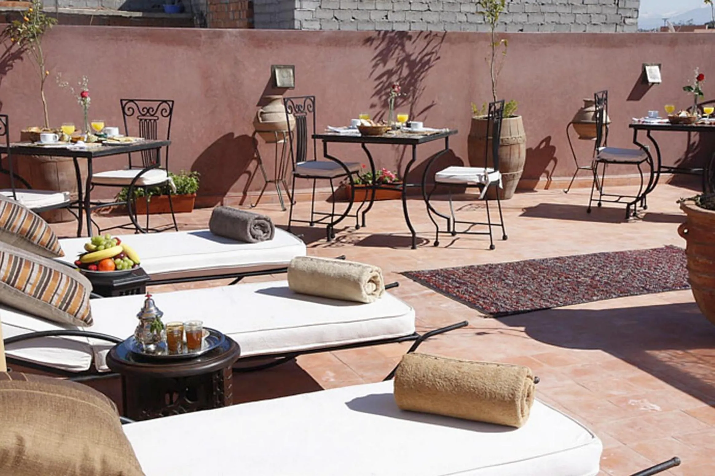 Balcony/Terrace in Riad Shaloma