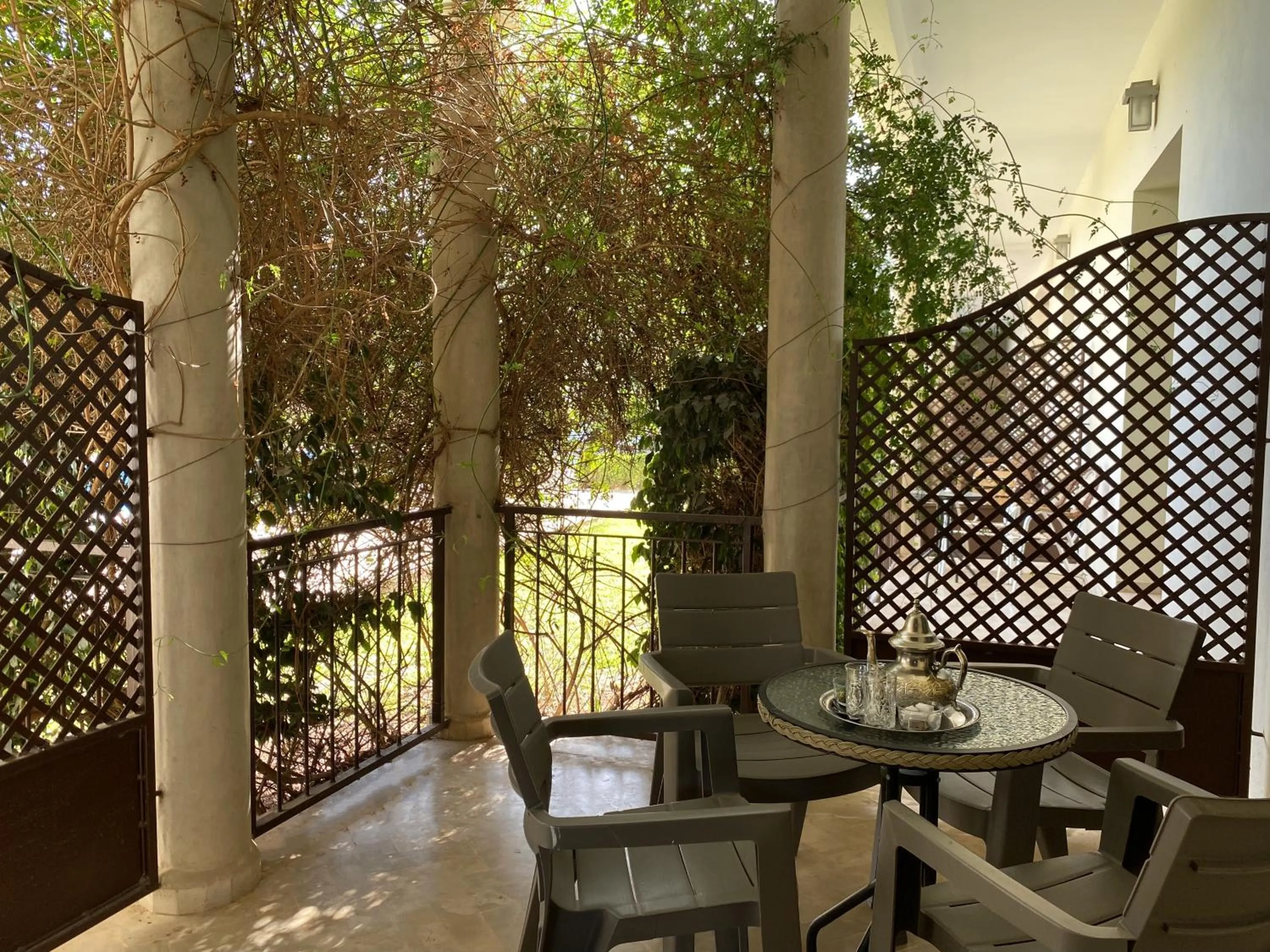 Patio in Villa Agapanthe