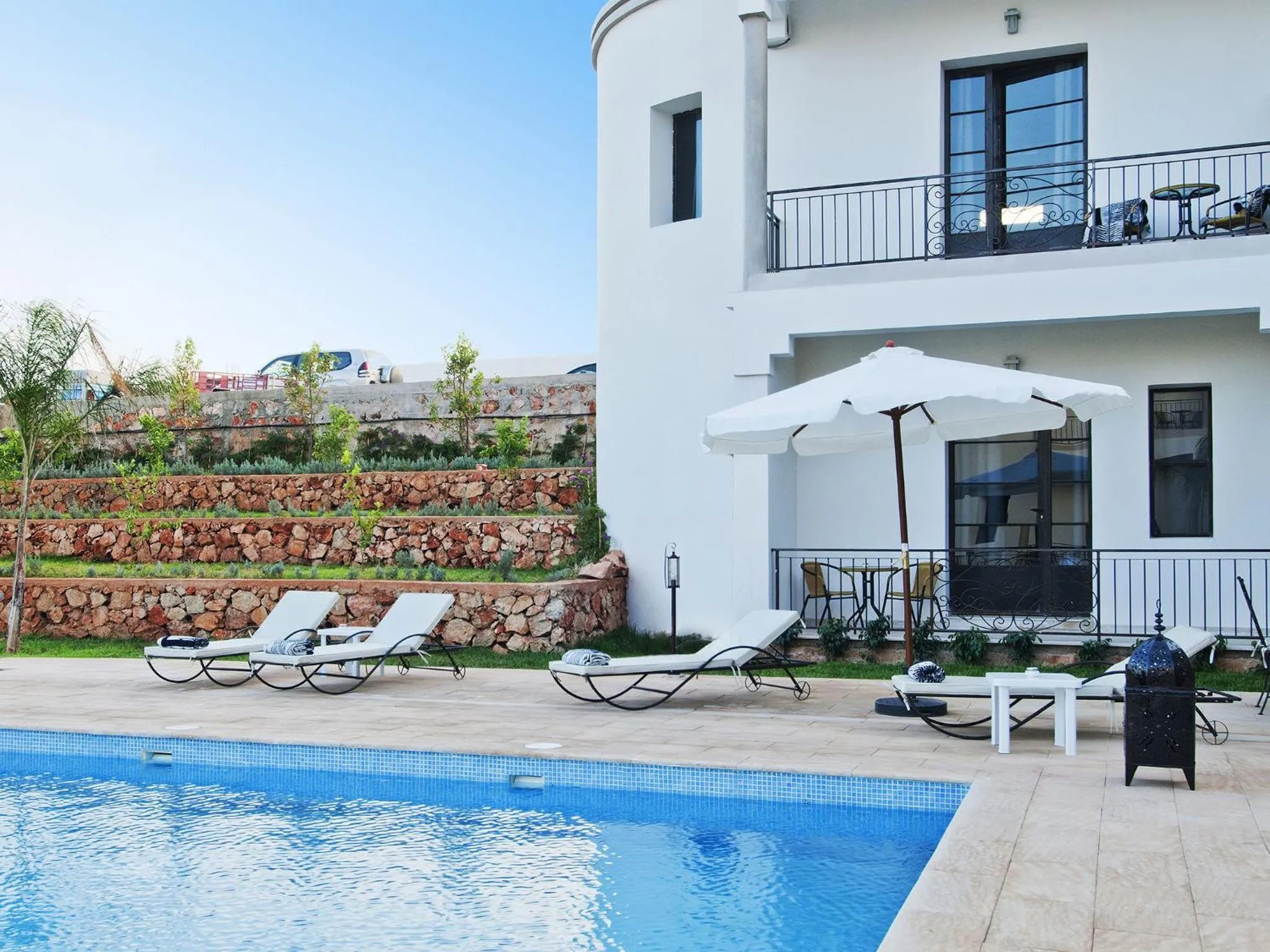 Decorative detail in Villa Agapanthe