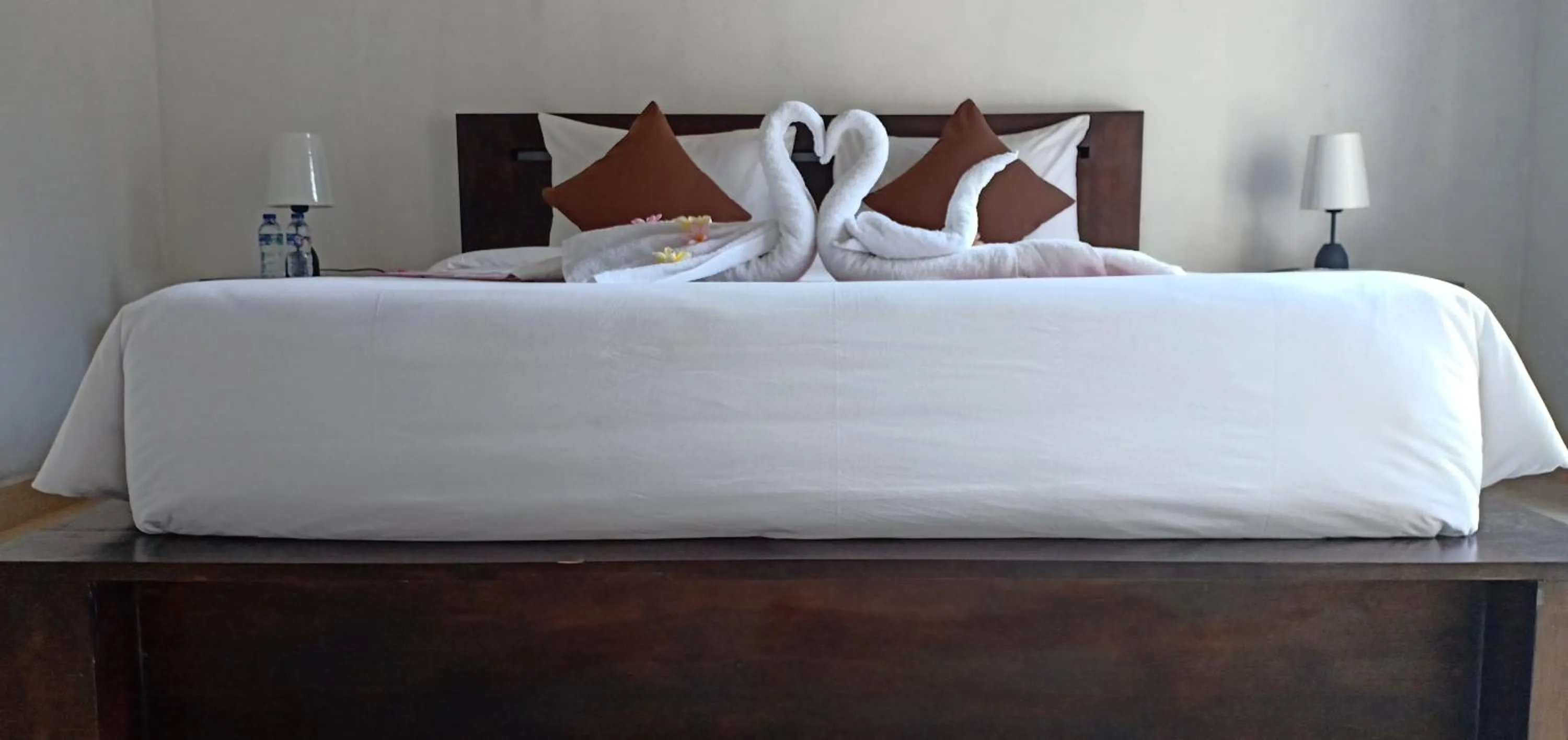 Bed in Bale Lumbung Bungalows