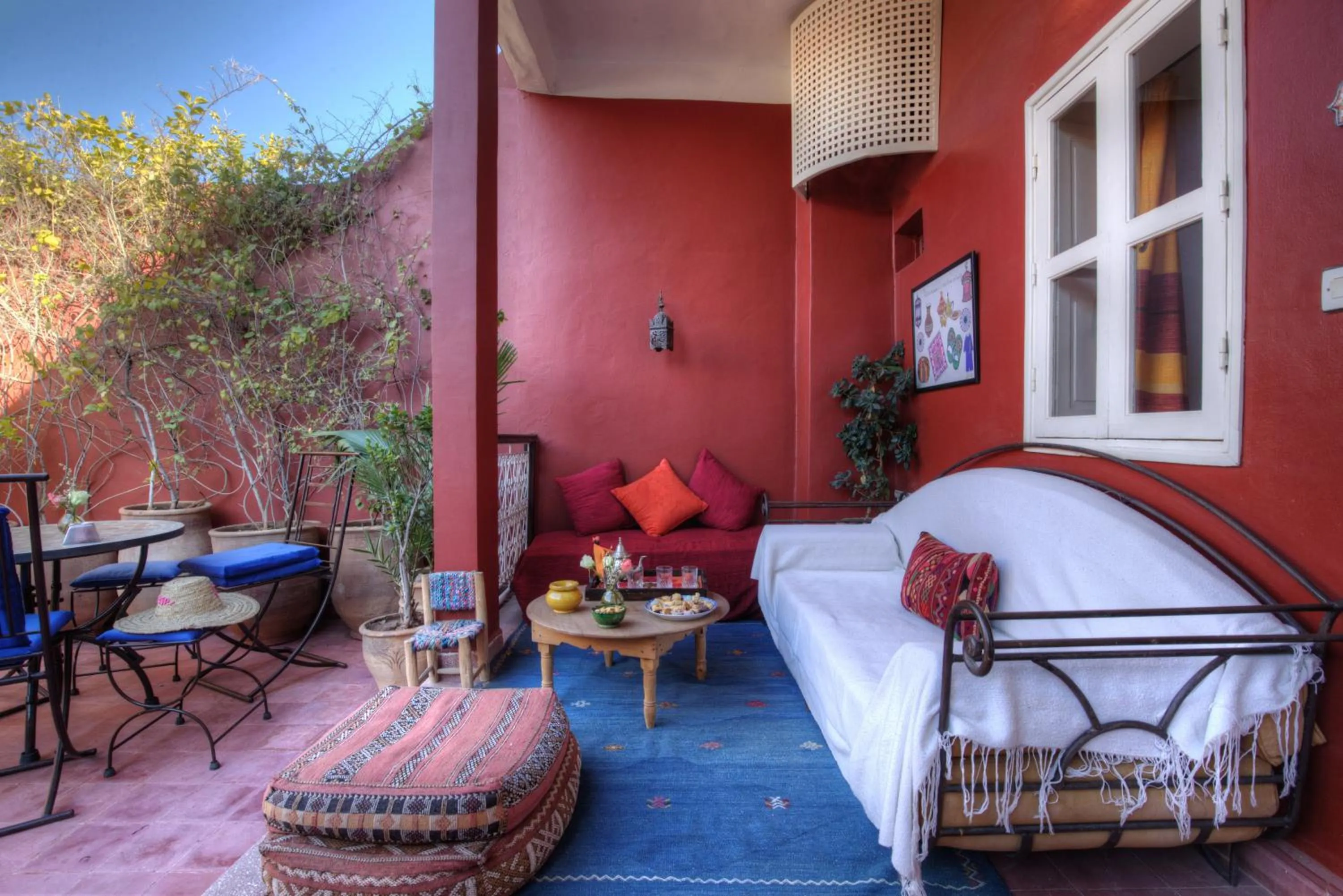 Patio in Riad Marhbabikoum