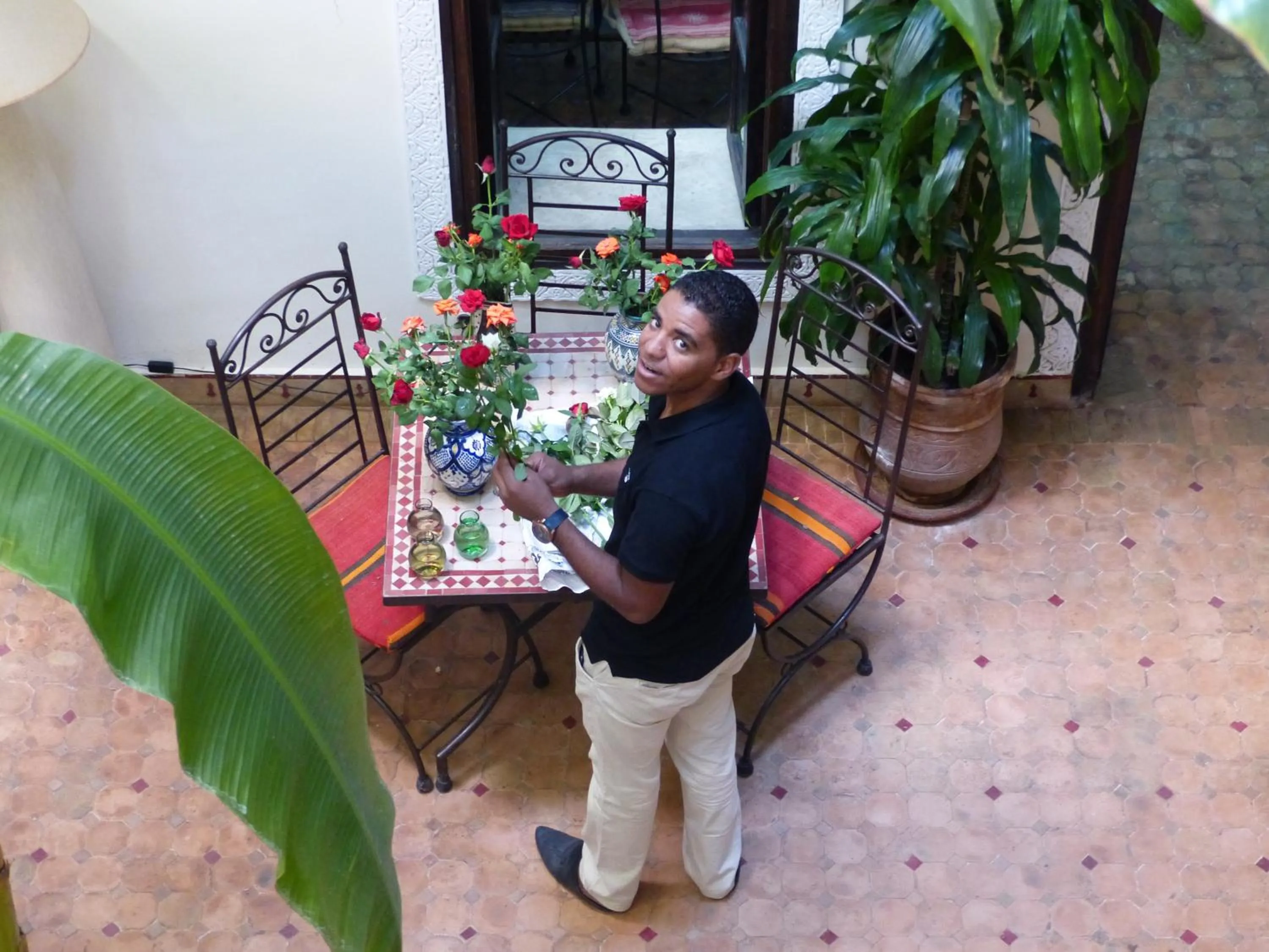 Patio in Riad Marhbabikoum