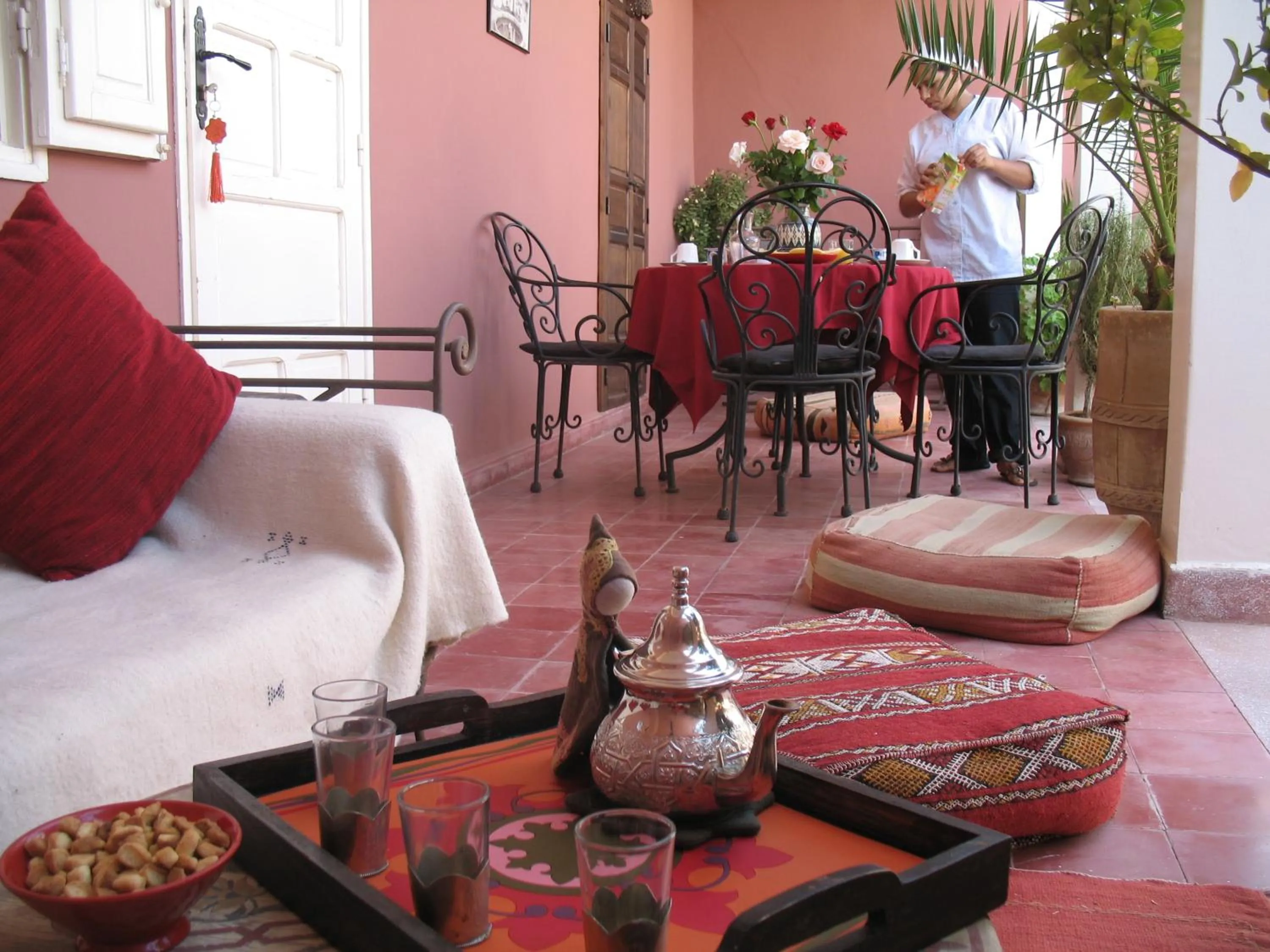Balcony/Terrace in Riad Marhbabikoum