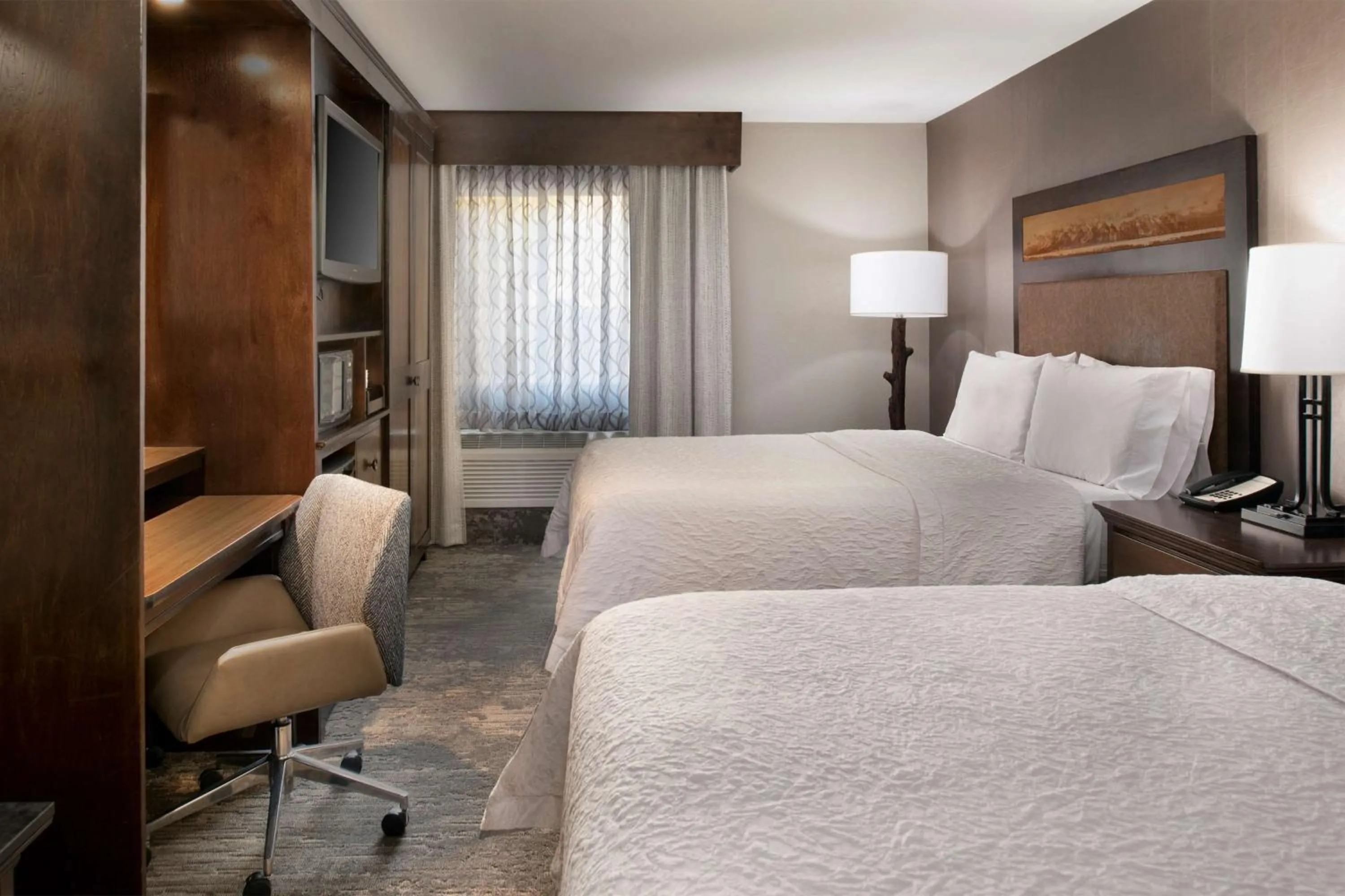 Bedroom, Bed in Hampton Inn Jackson Hole