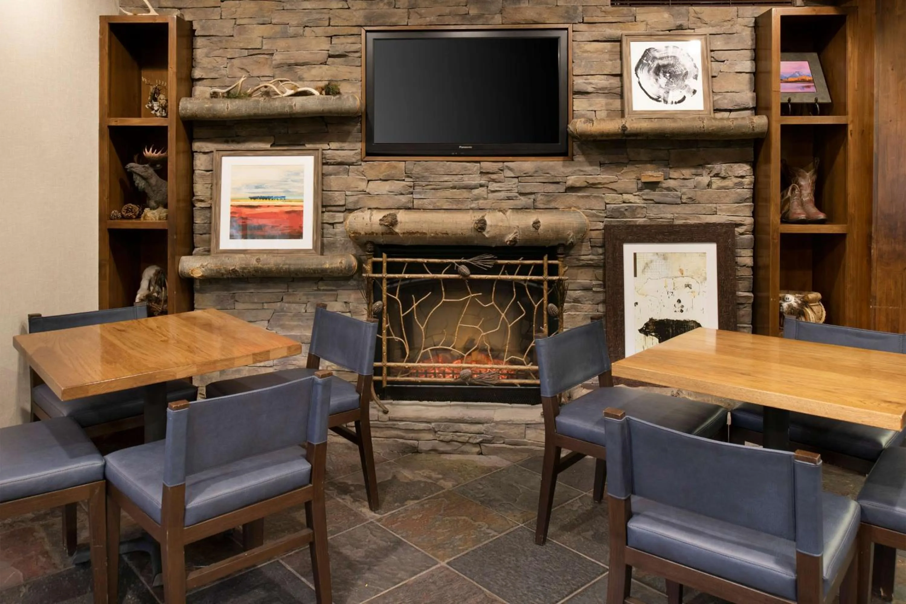 Lobby or reception in Hampton Inn Jackson Hole