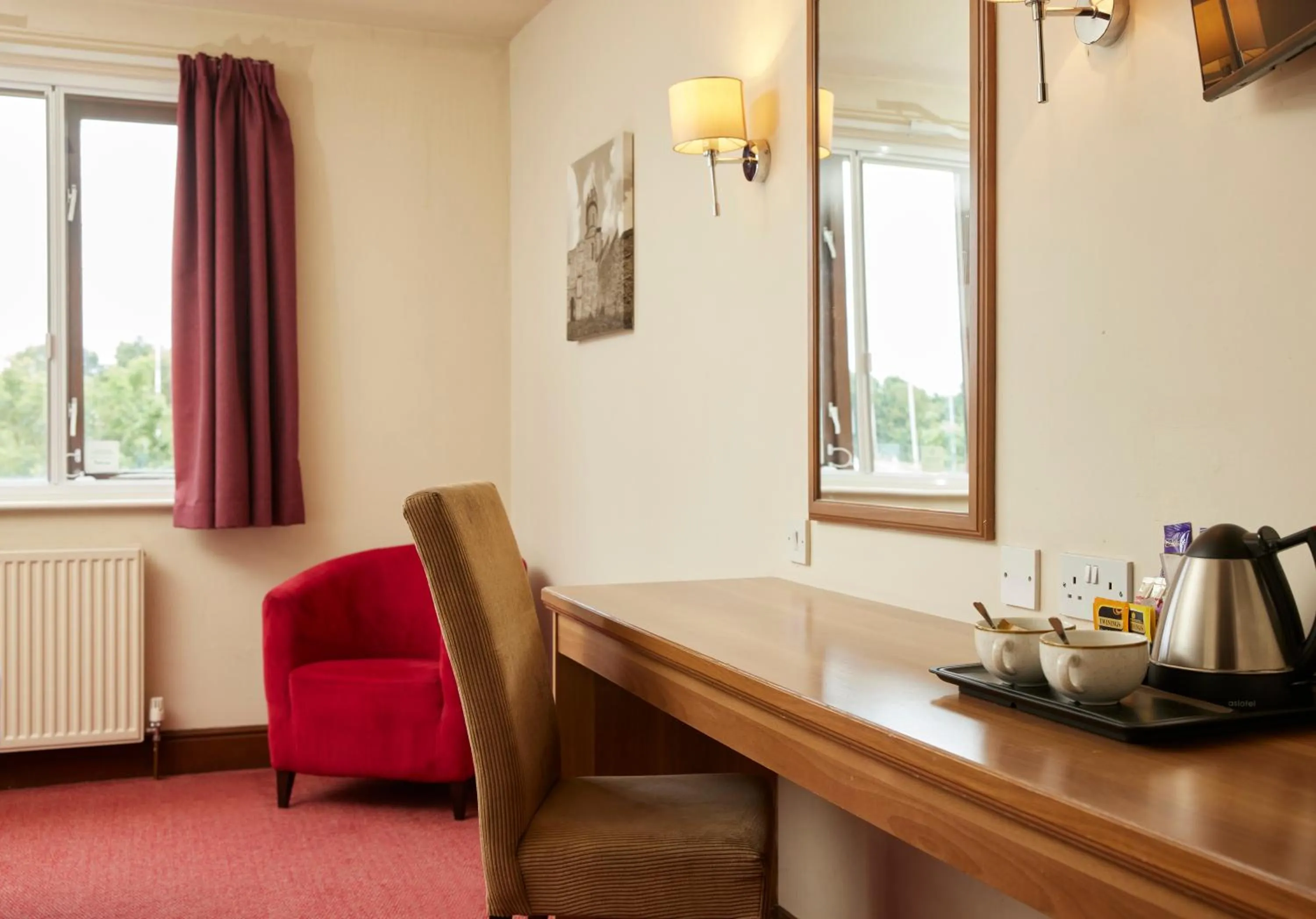 Bedroom in Windmill Farm Lincoln by Greene King Inns