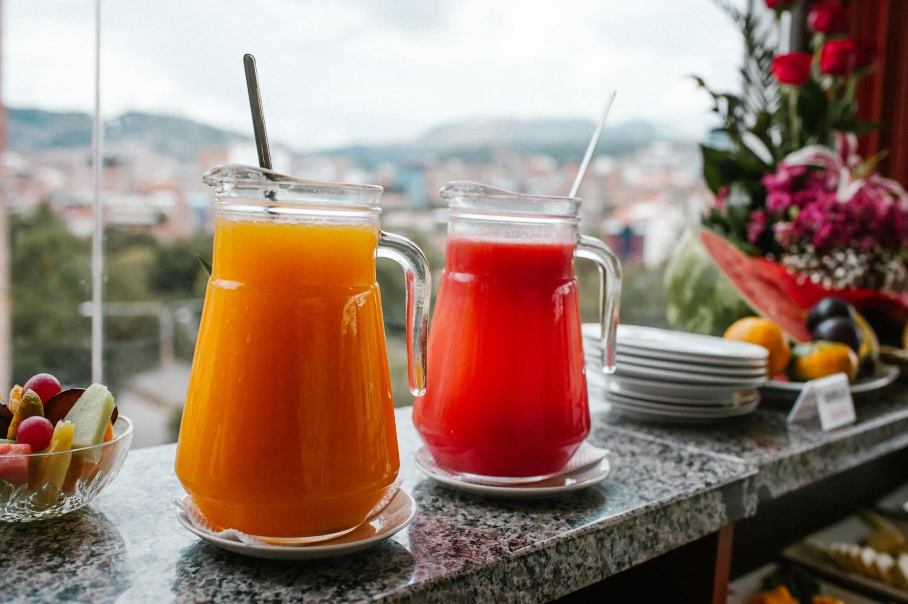 Buffet breakfast in Royal Inn Cusco Hotel