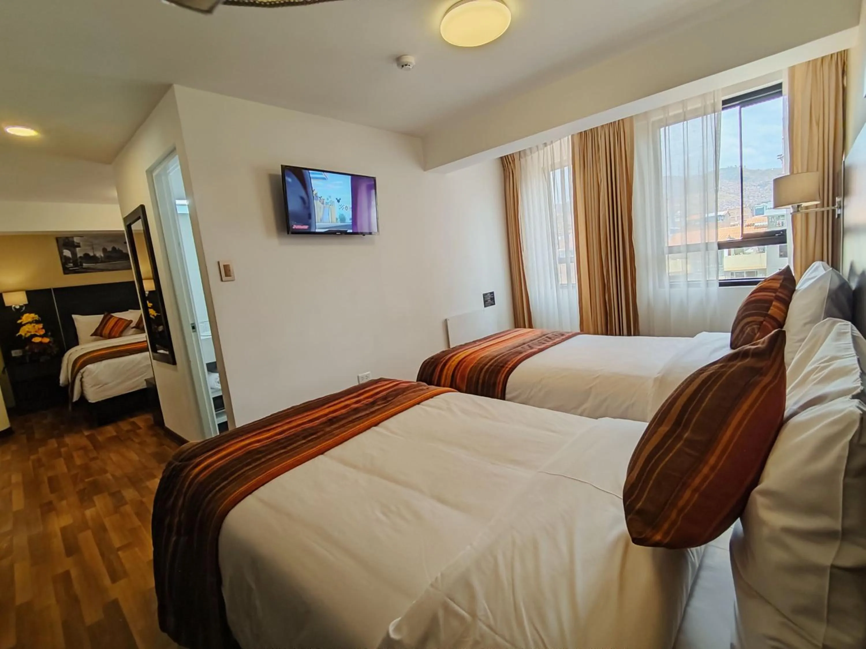 Photo of the whole room, Bed in Royal Inn Cusco Hotel