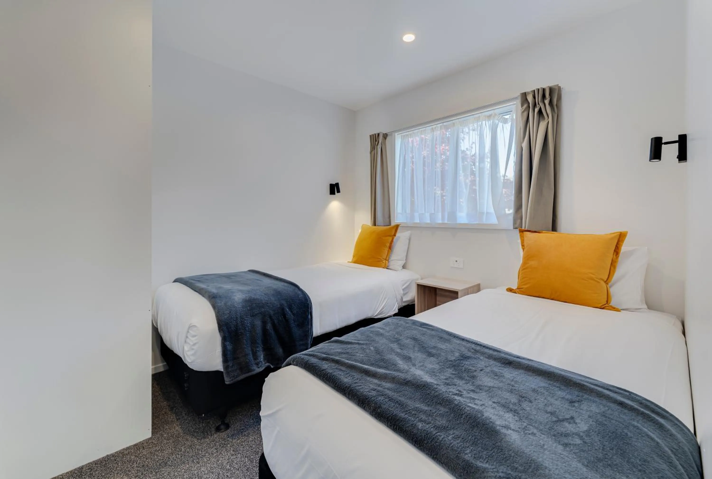 Bedroom, Bed in Archway Motels & Chalets