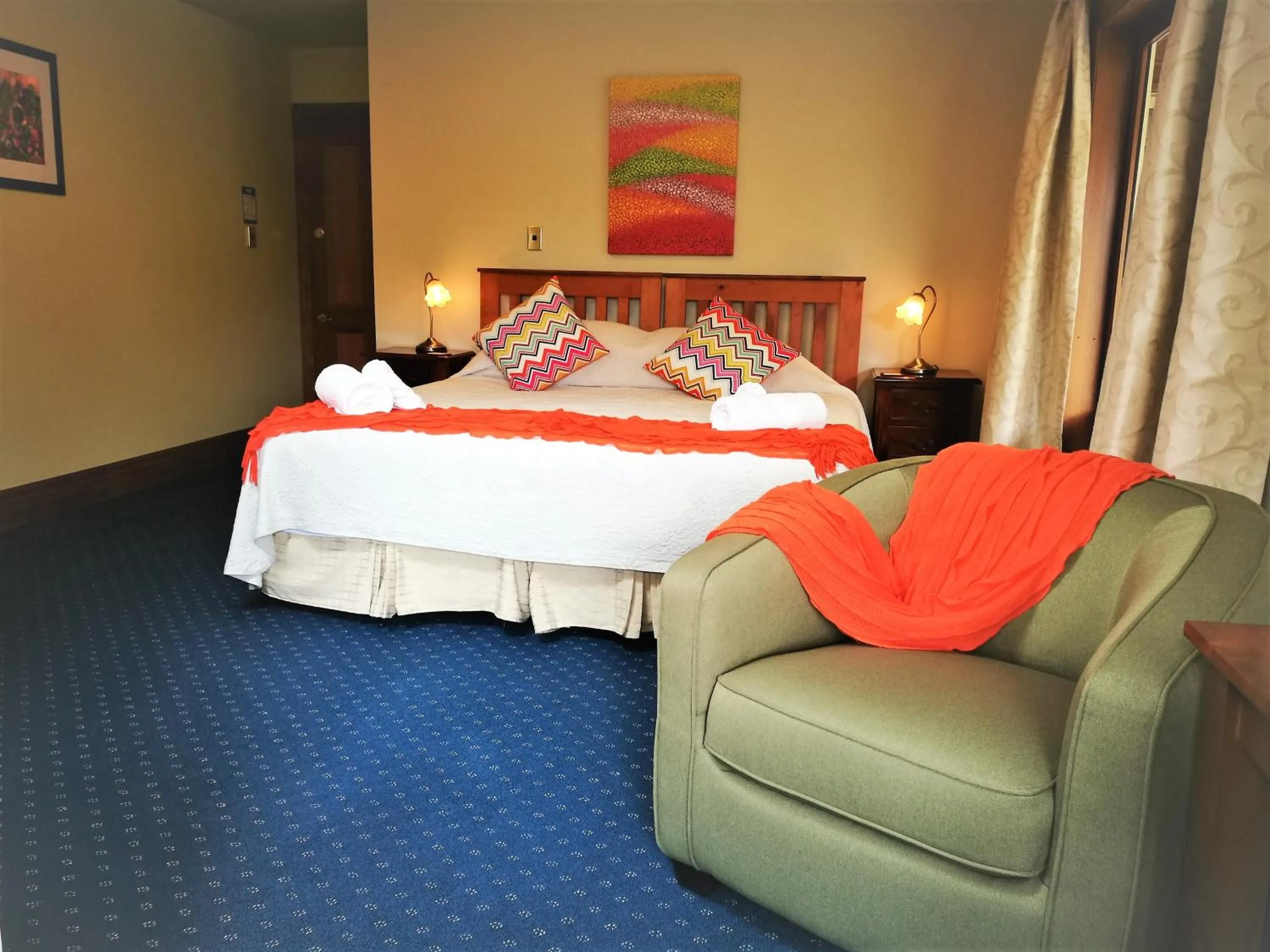 Bed in Awatuna Homestead