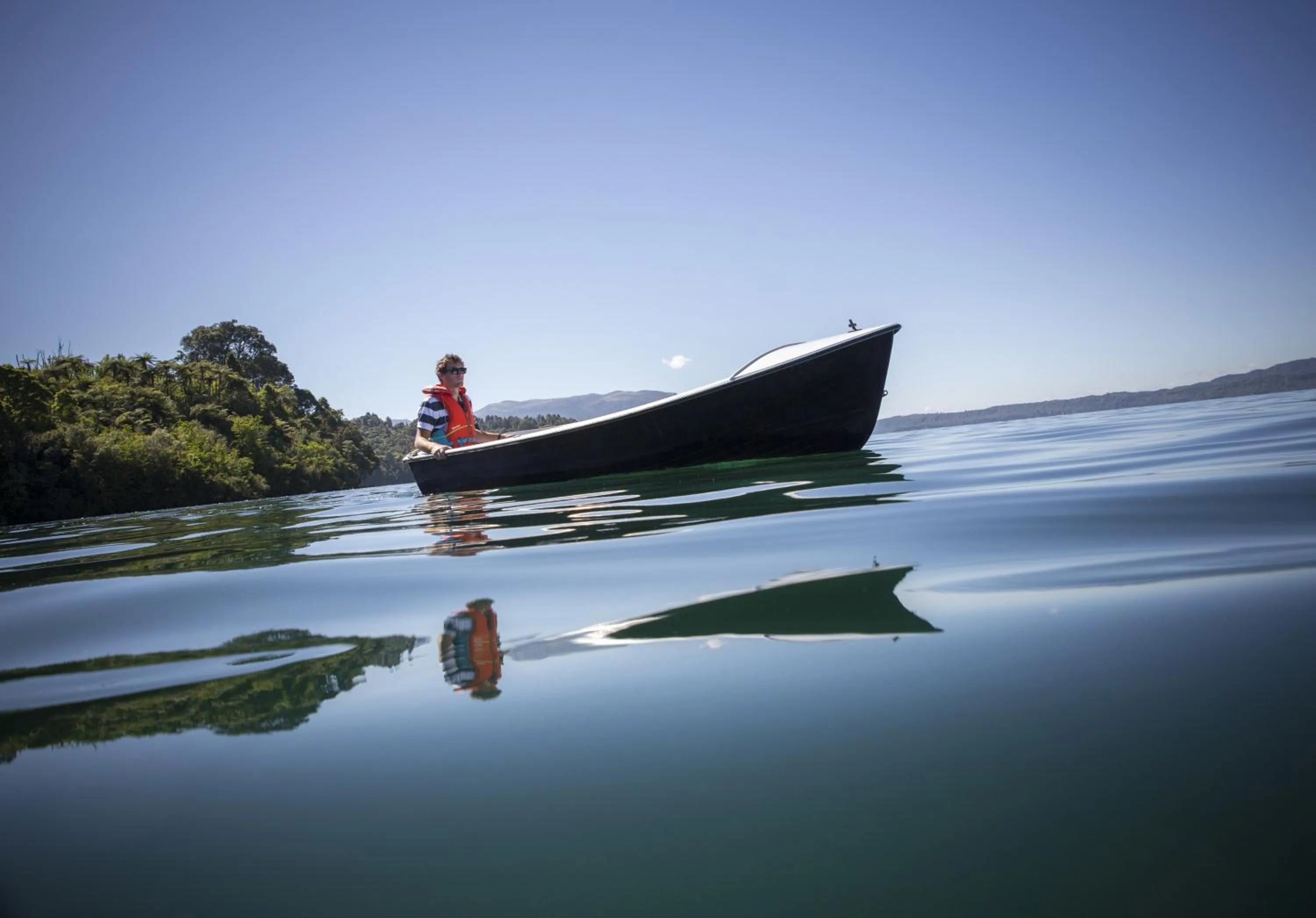 Fishing in Solitaire Lodge