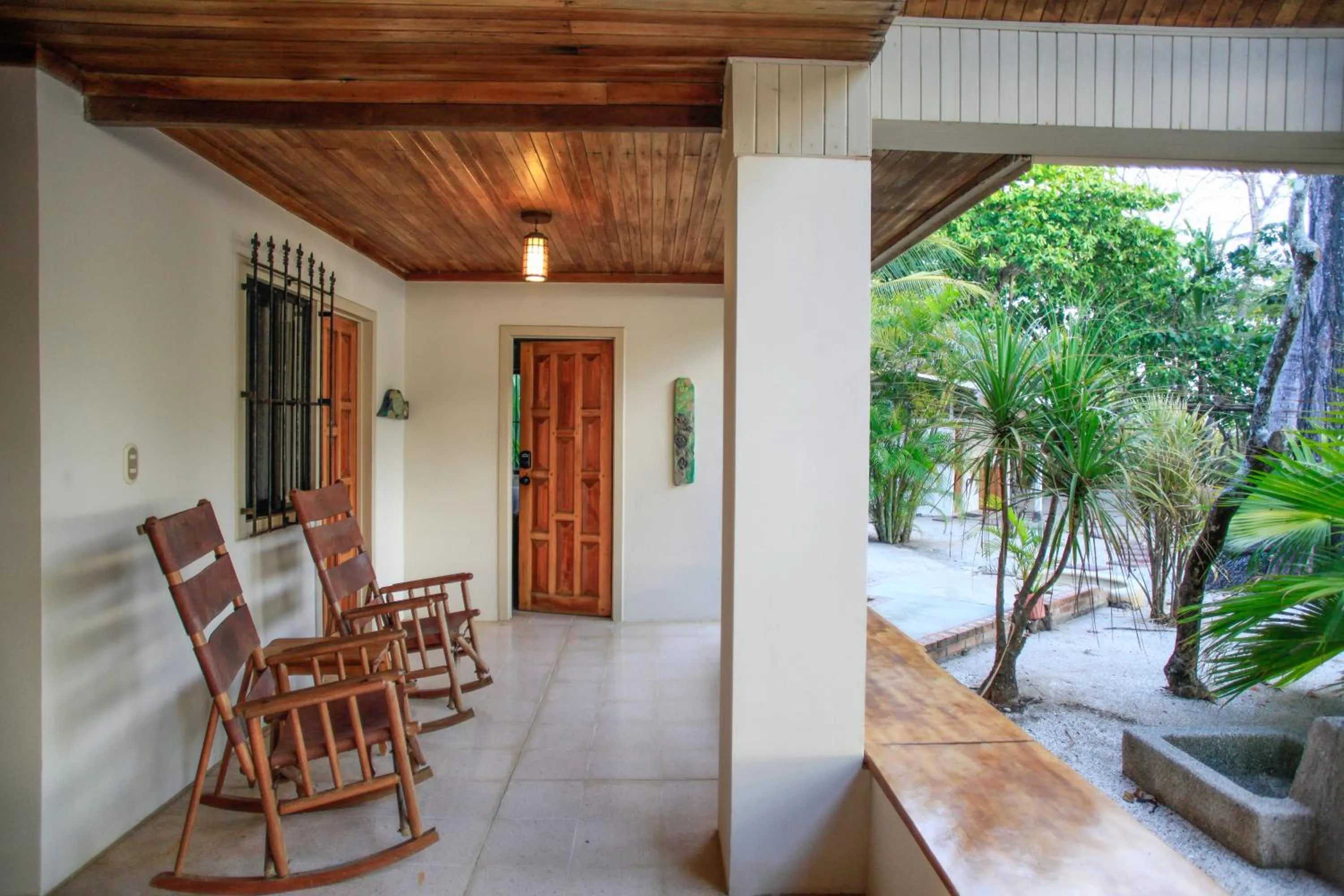 Patio in Casa Cecilia Beach Front