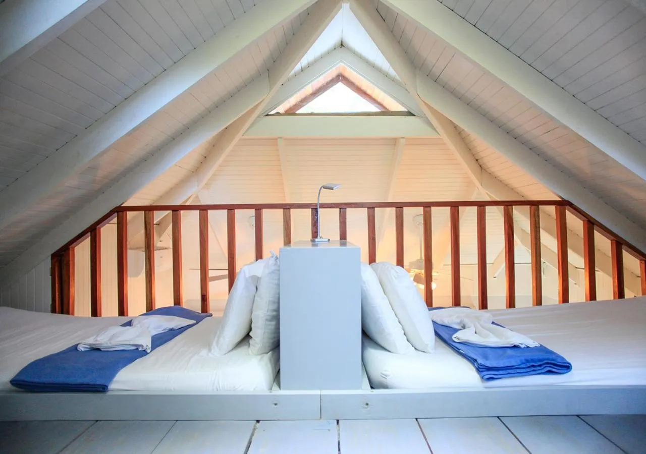 Bedroom, Bed in Casa Cecilia Beach Front