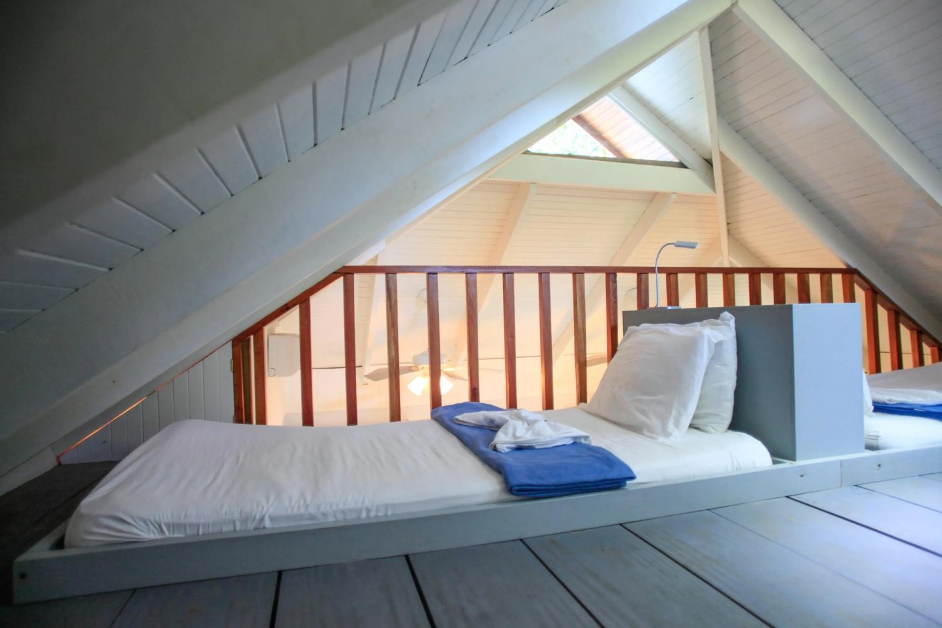 Bed in Casa Cecilia Beach Front