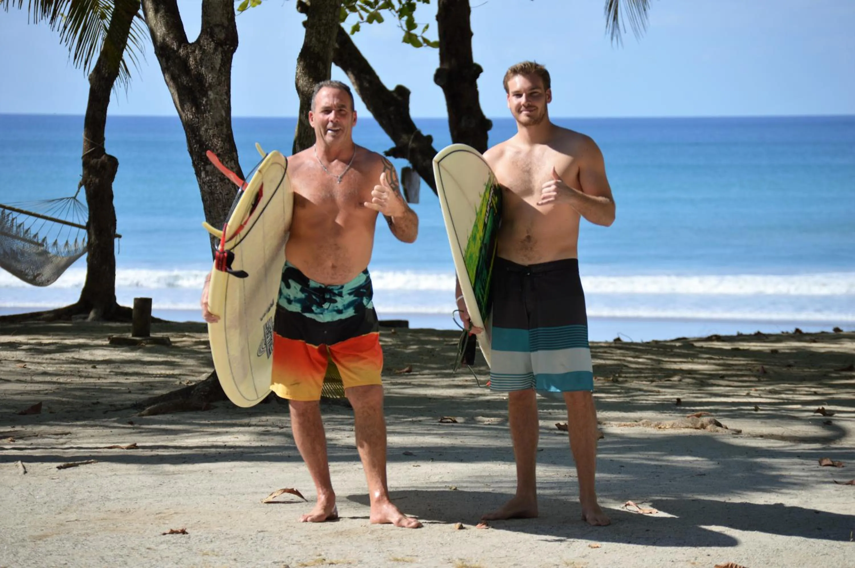 People in Casa Cecilia Beach Front