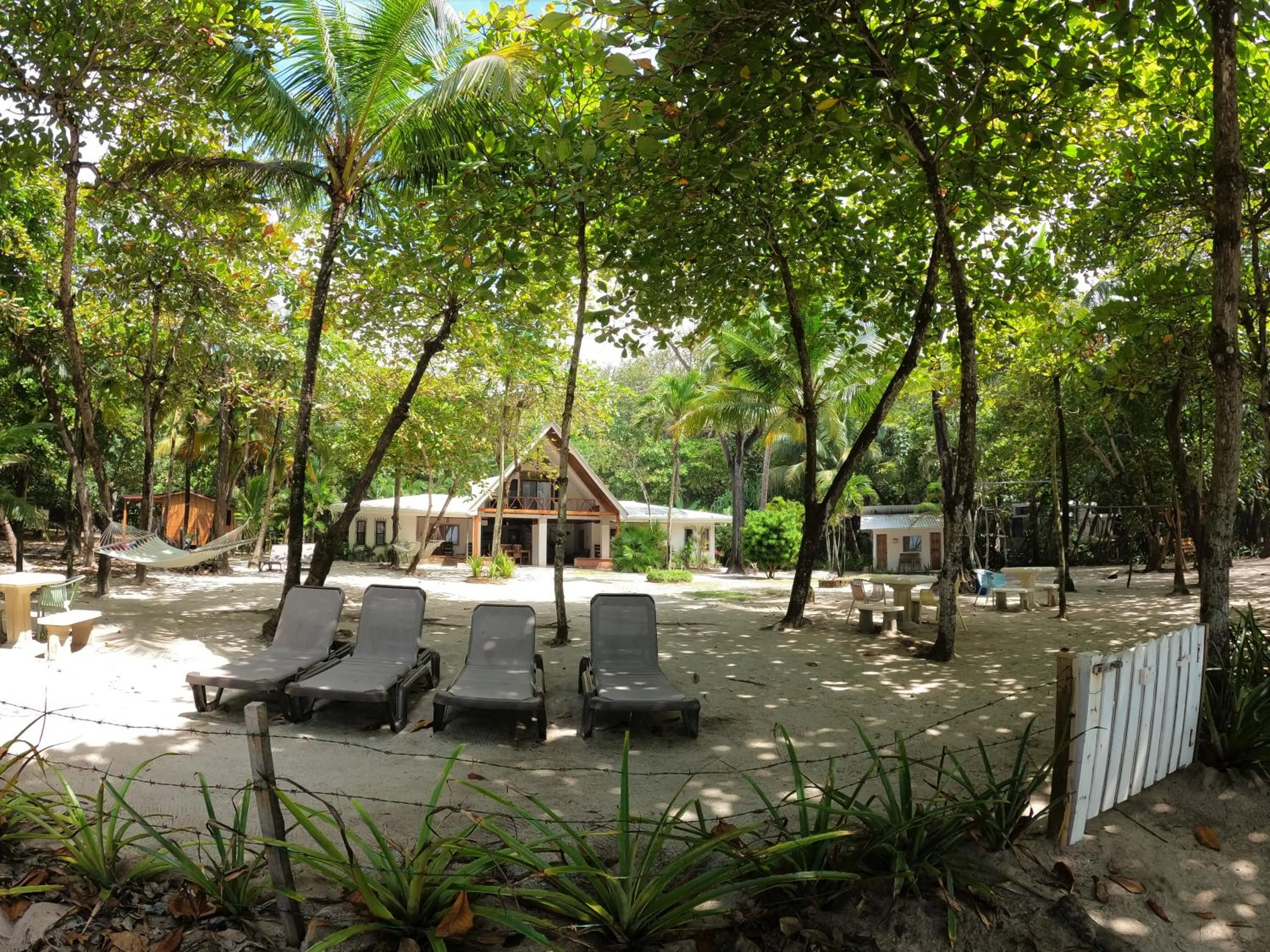 sunbed in Casa Cecilia Beach Front