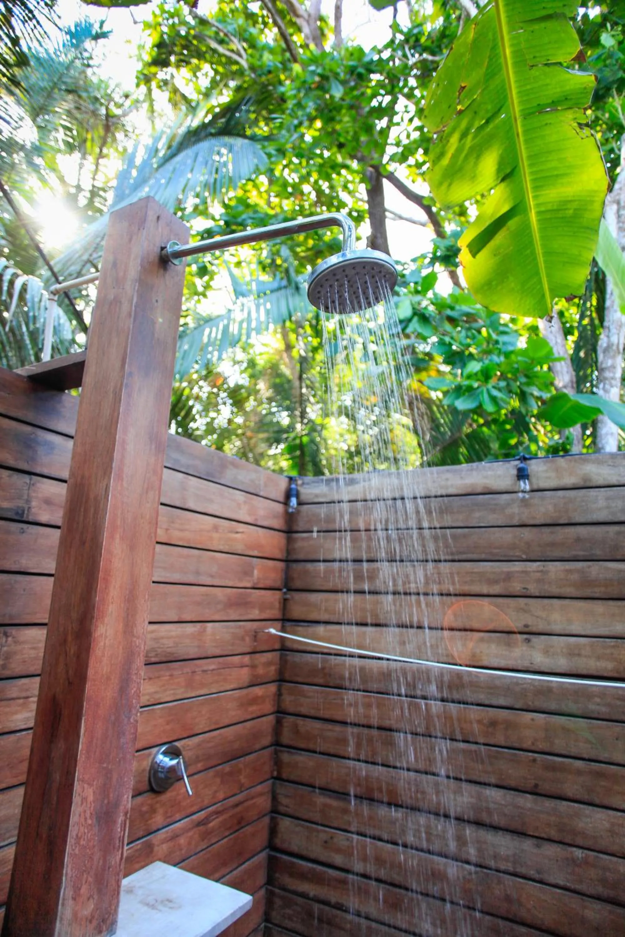 Shower in Casa Cecilia Beach Front