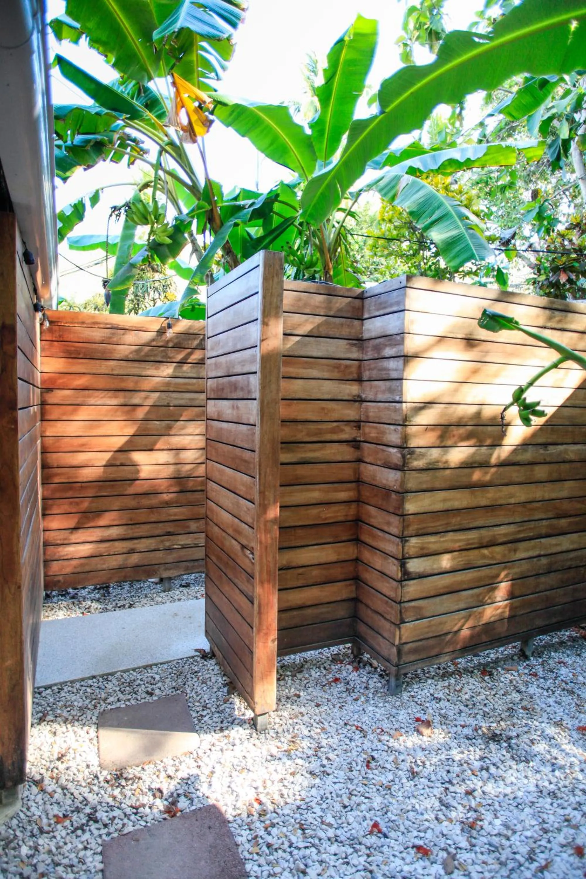 Garden view in Casa Cecilia Beach Front