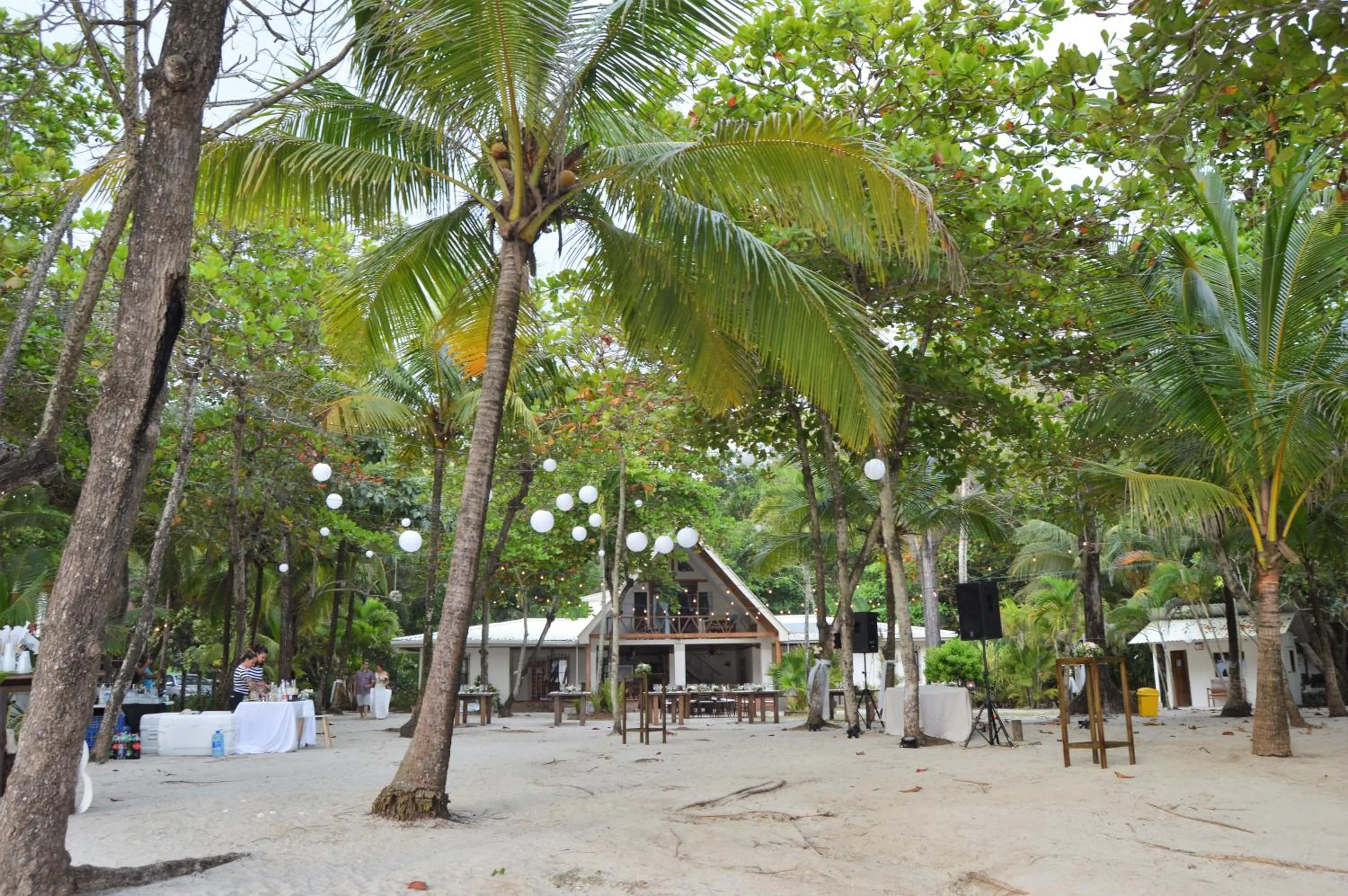 Garden in Casa Cecilia Beach Front