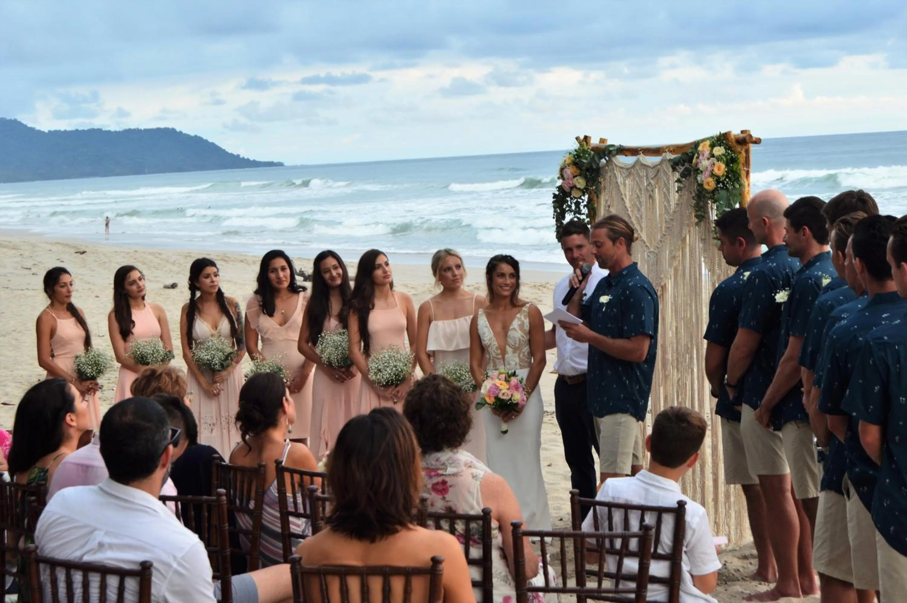 wedding in Casa Cecilia Beach Front