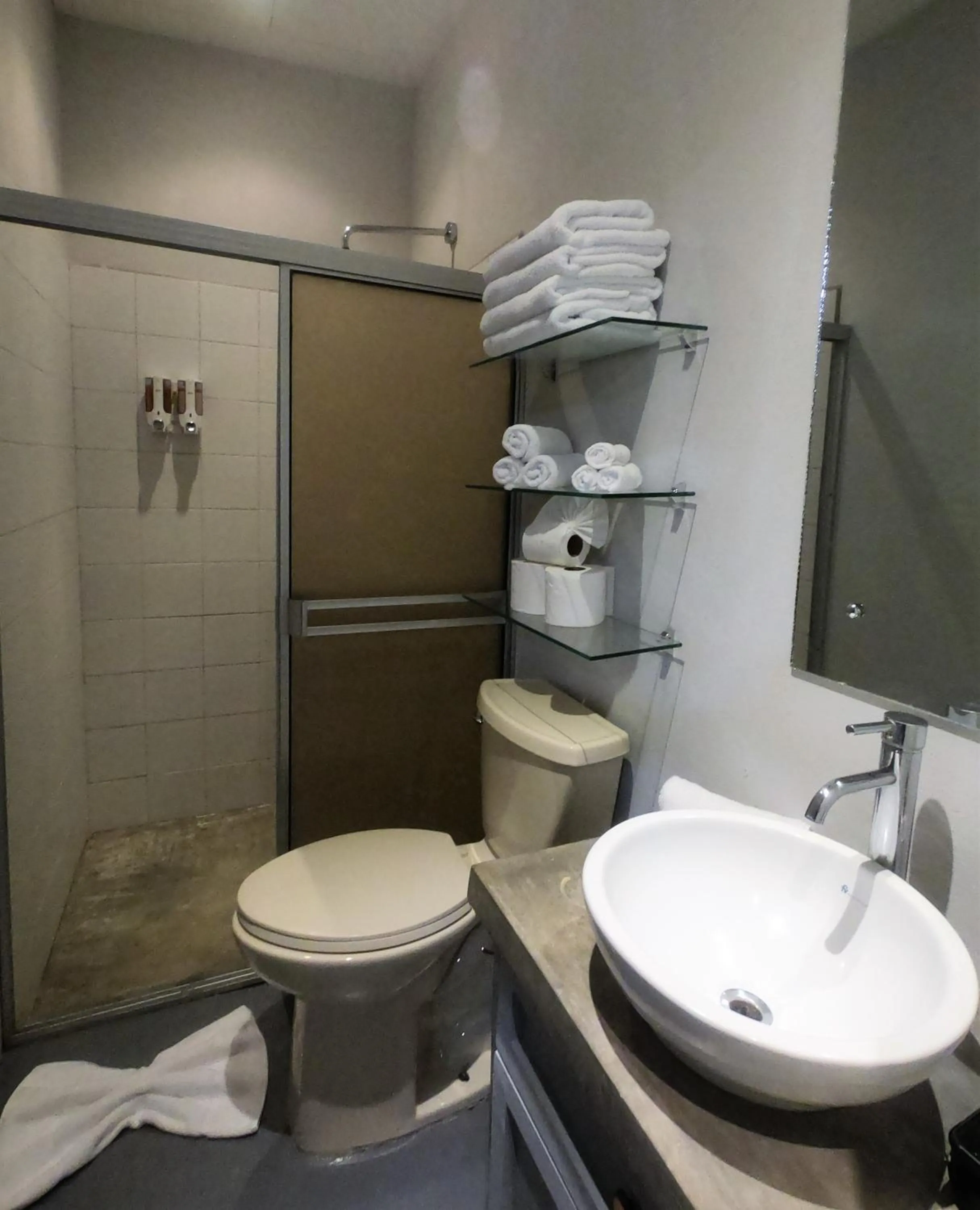 Bathroom in Casa Cecilia Beach Front