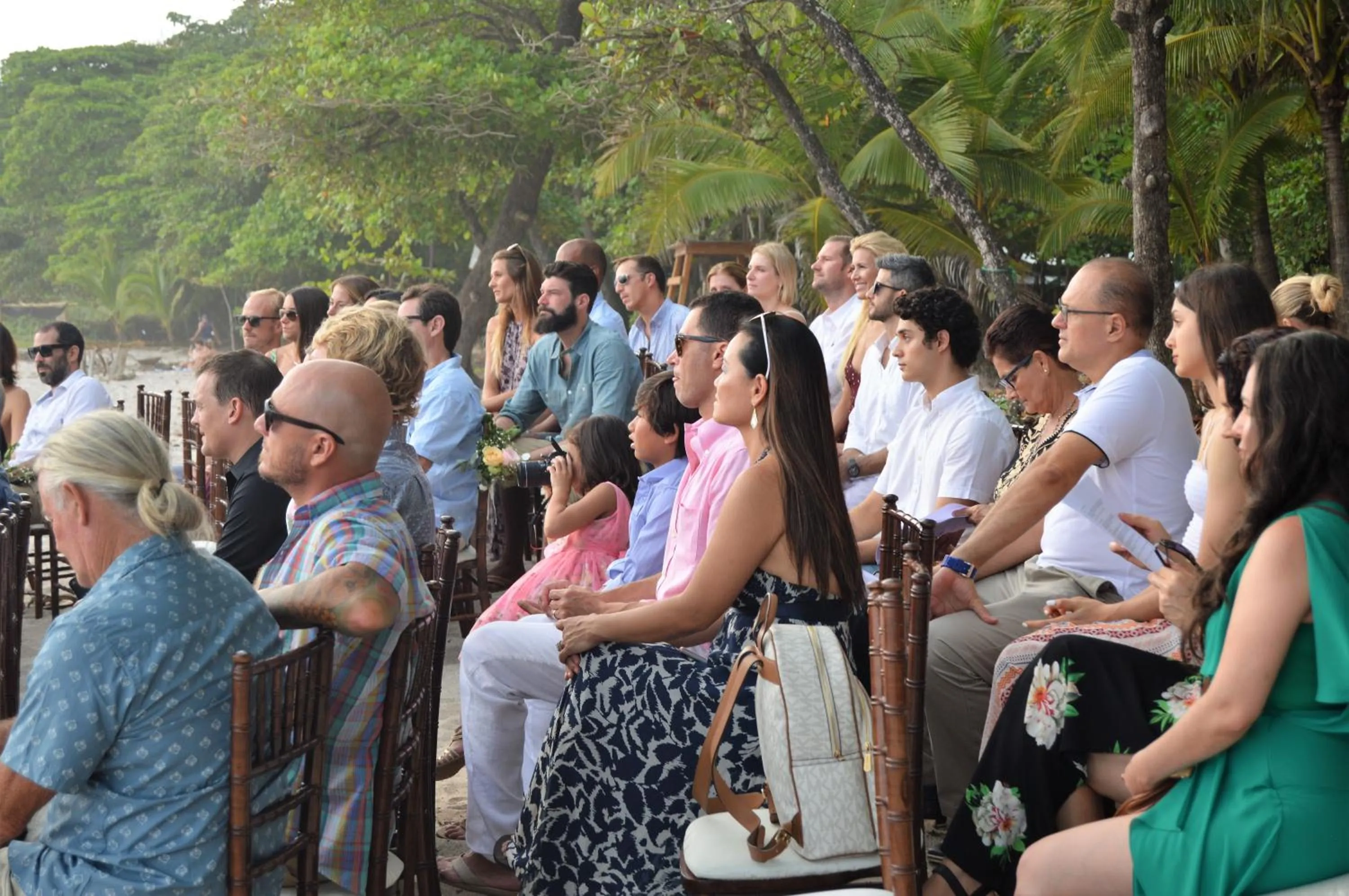 People in Casa Cecilia Beach Front