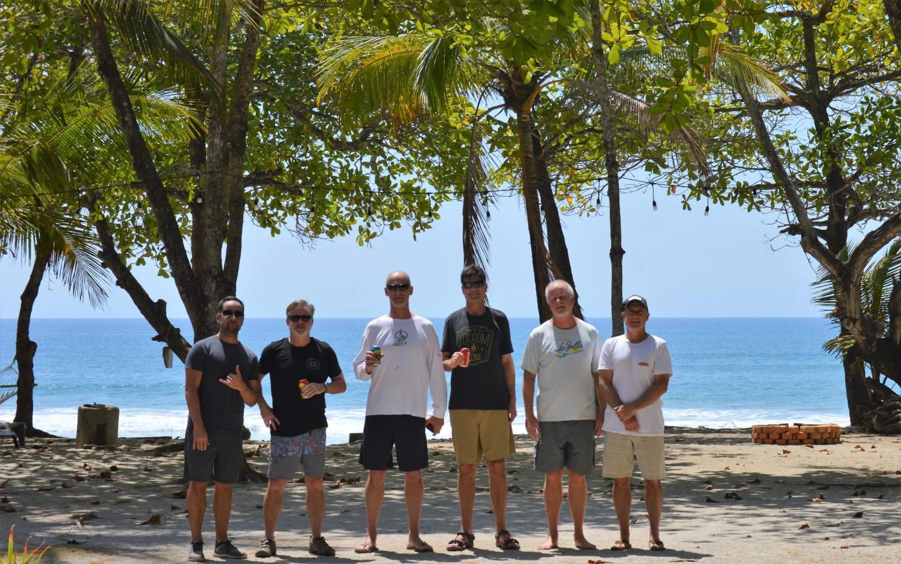 People in Casa Cecilia Beach Front