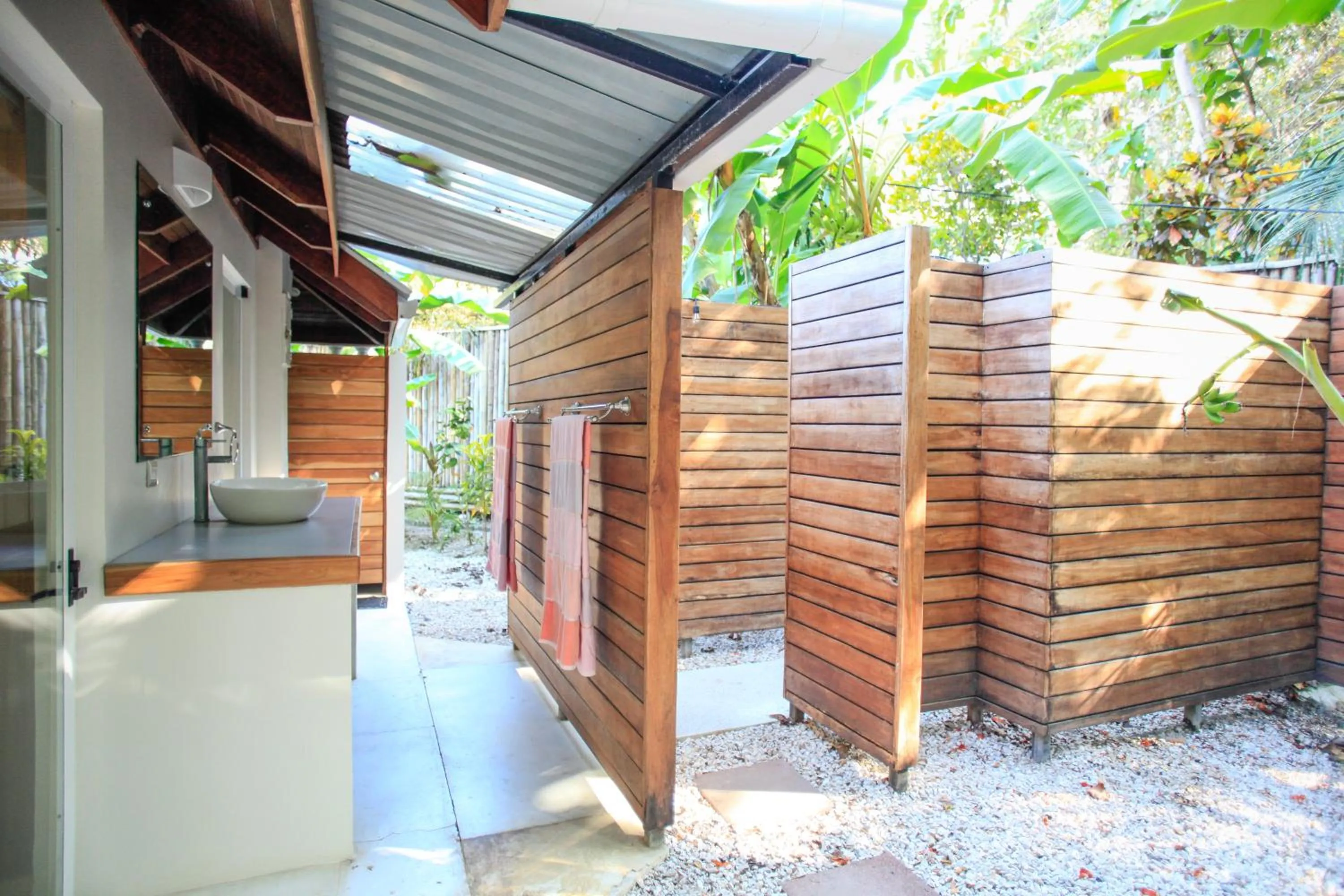 Garden in Casa Cecilia Beach Front