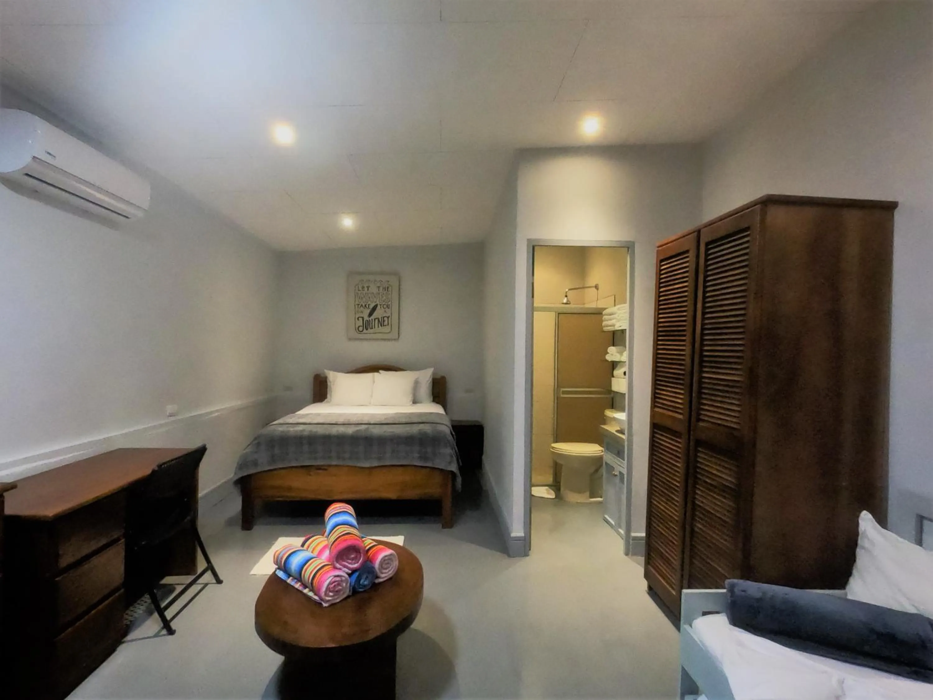 Bedroom, Bed in Casa Cecilia Beach Front