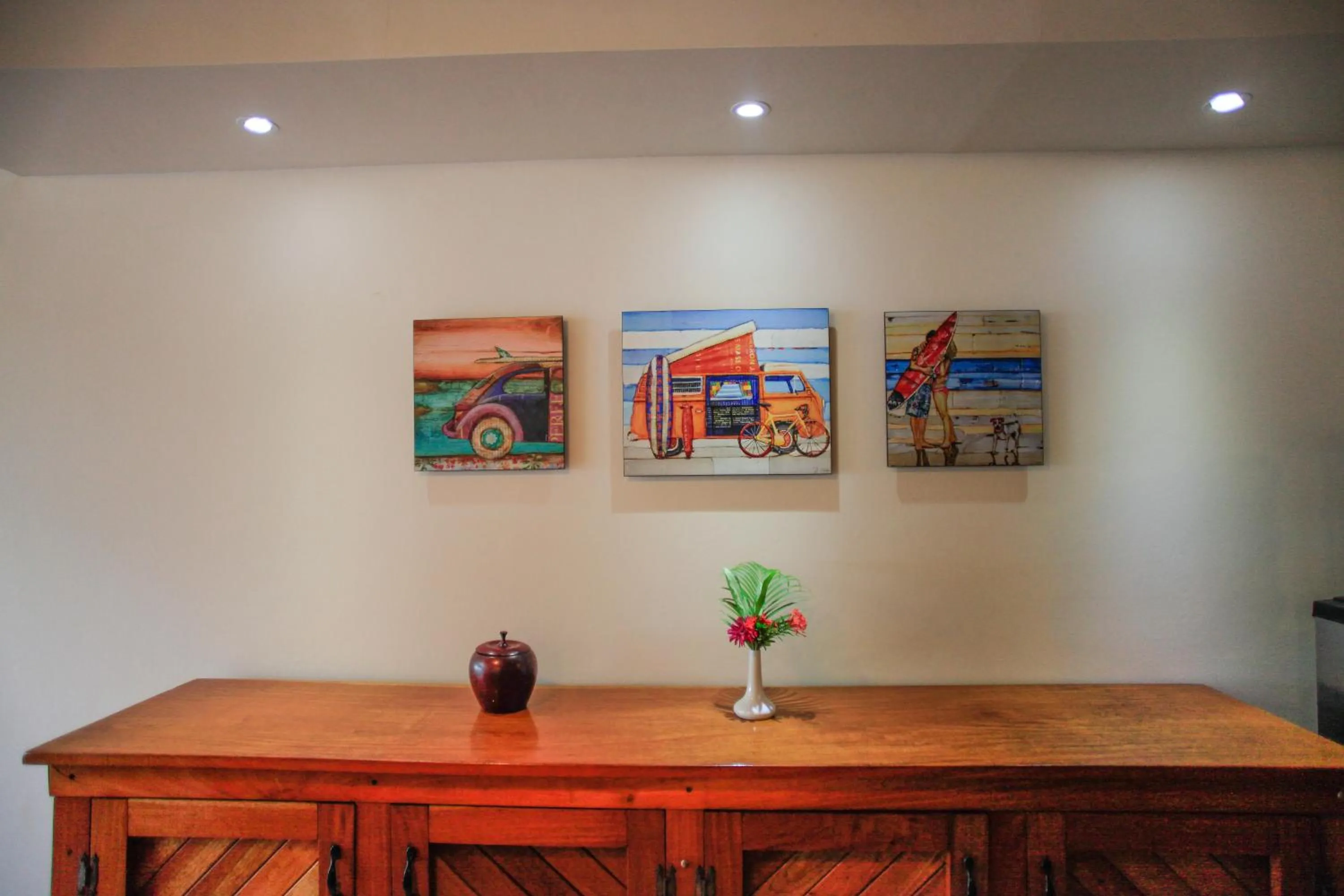 Decorative detail in Casa Cecilia Beach Front