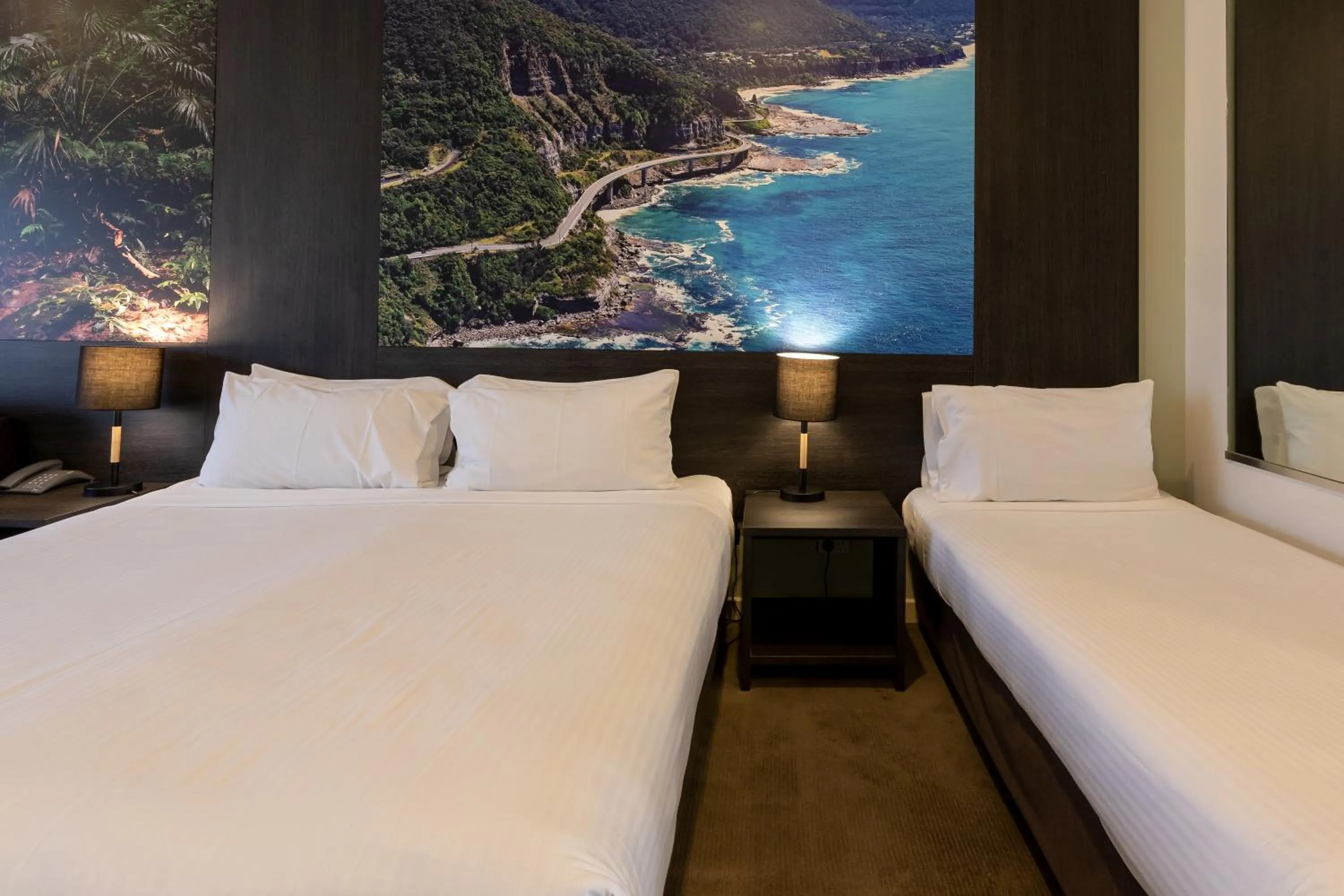 Bed in Mercure Gerringong Resort