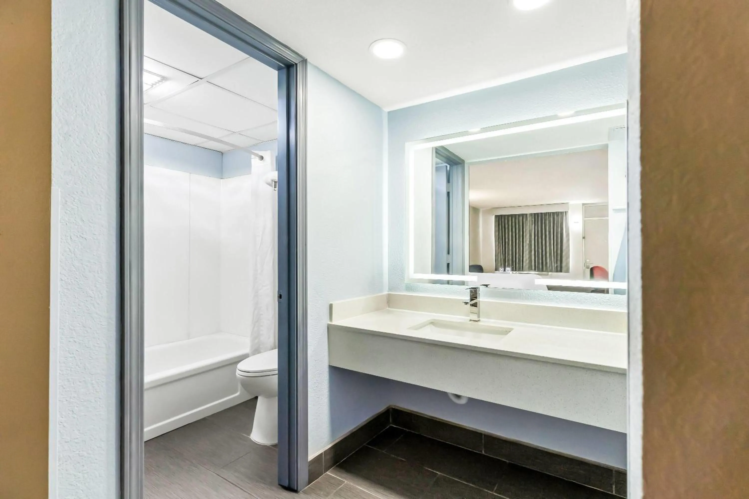 Bathroom in Days Inn by Wyndham Salina South