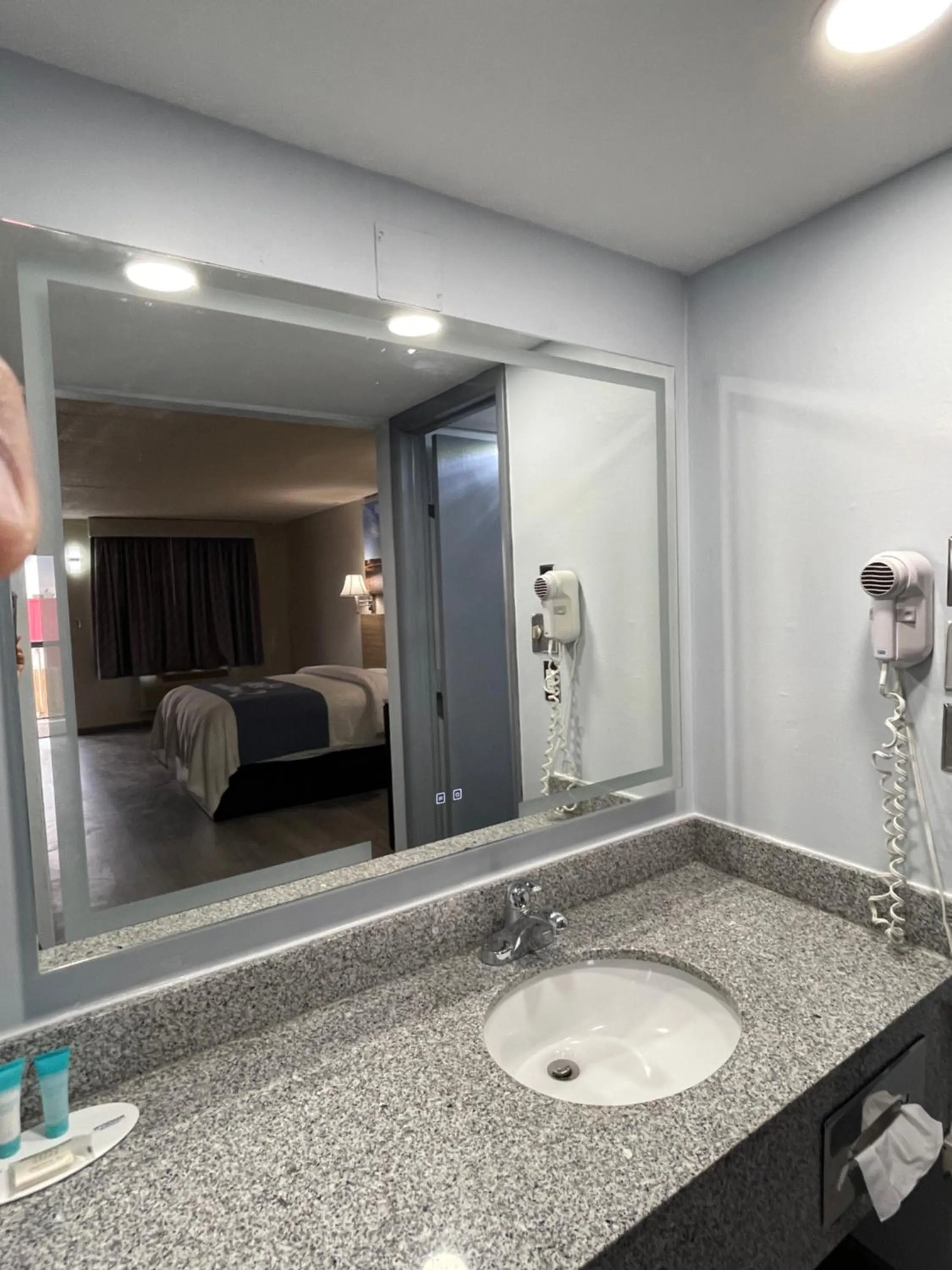 Bathroom in Days Inn by Wyndham Salina South