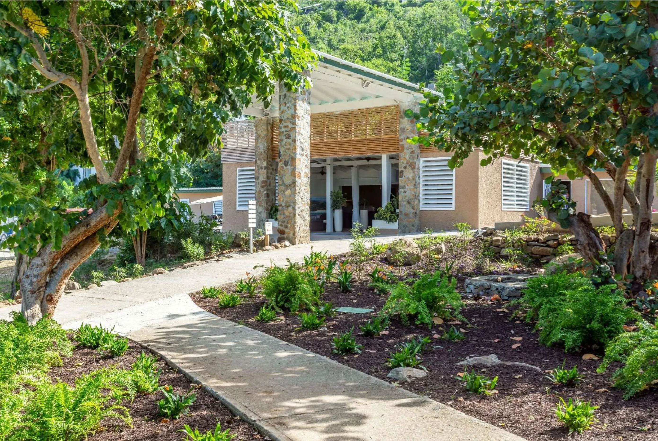 On site in Wyndham Tortola BVI Lambert Beach Resort