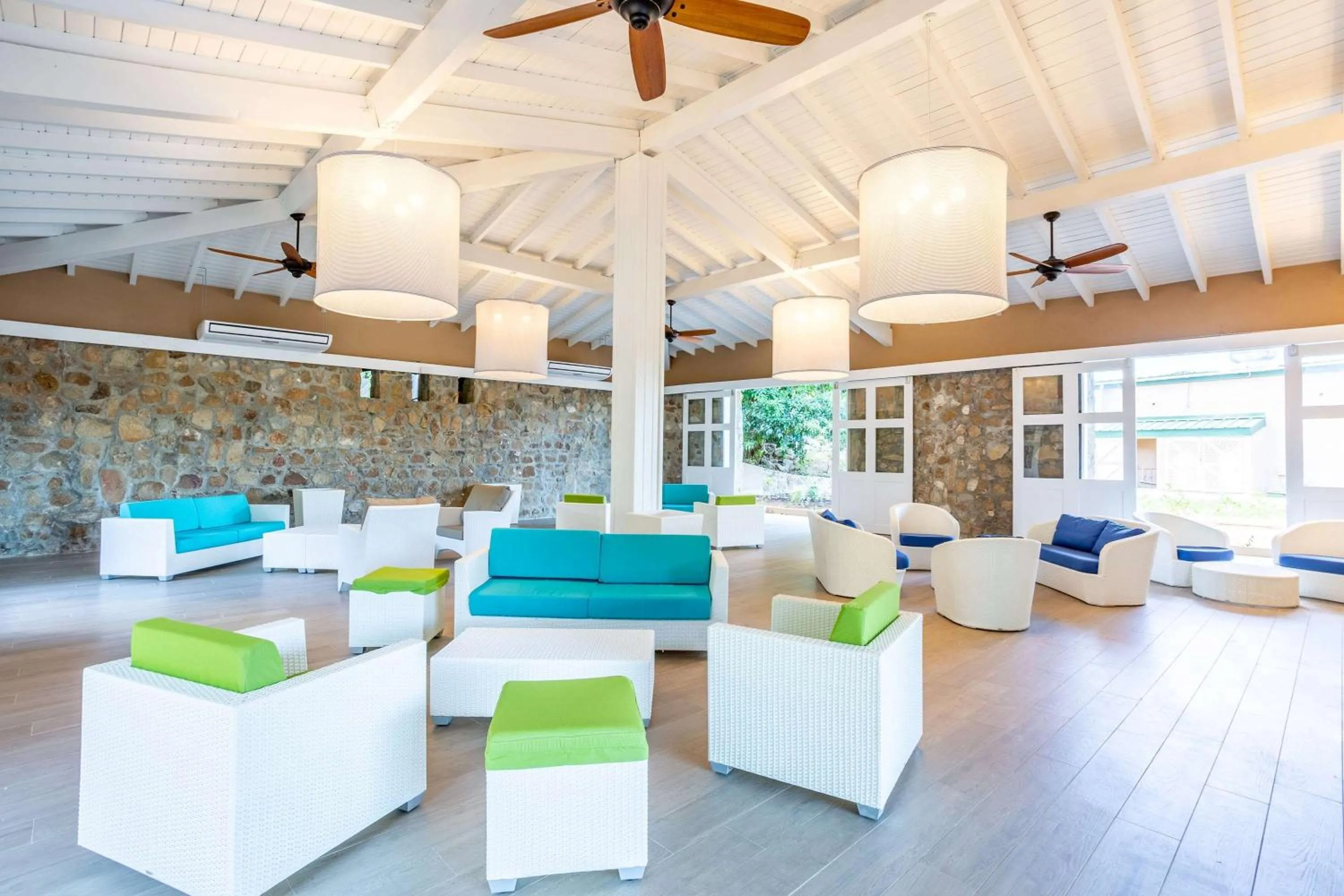 On site in Wyndham Tortola BVI Lambert Beach Resort