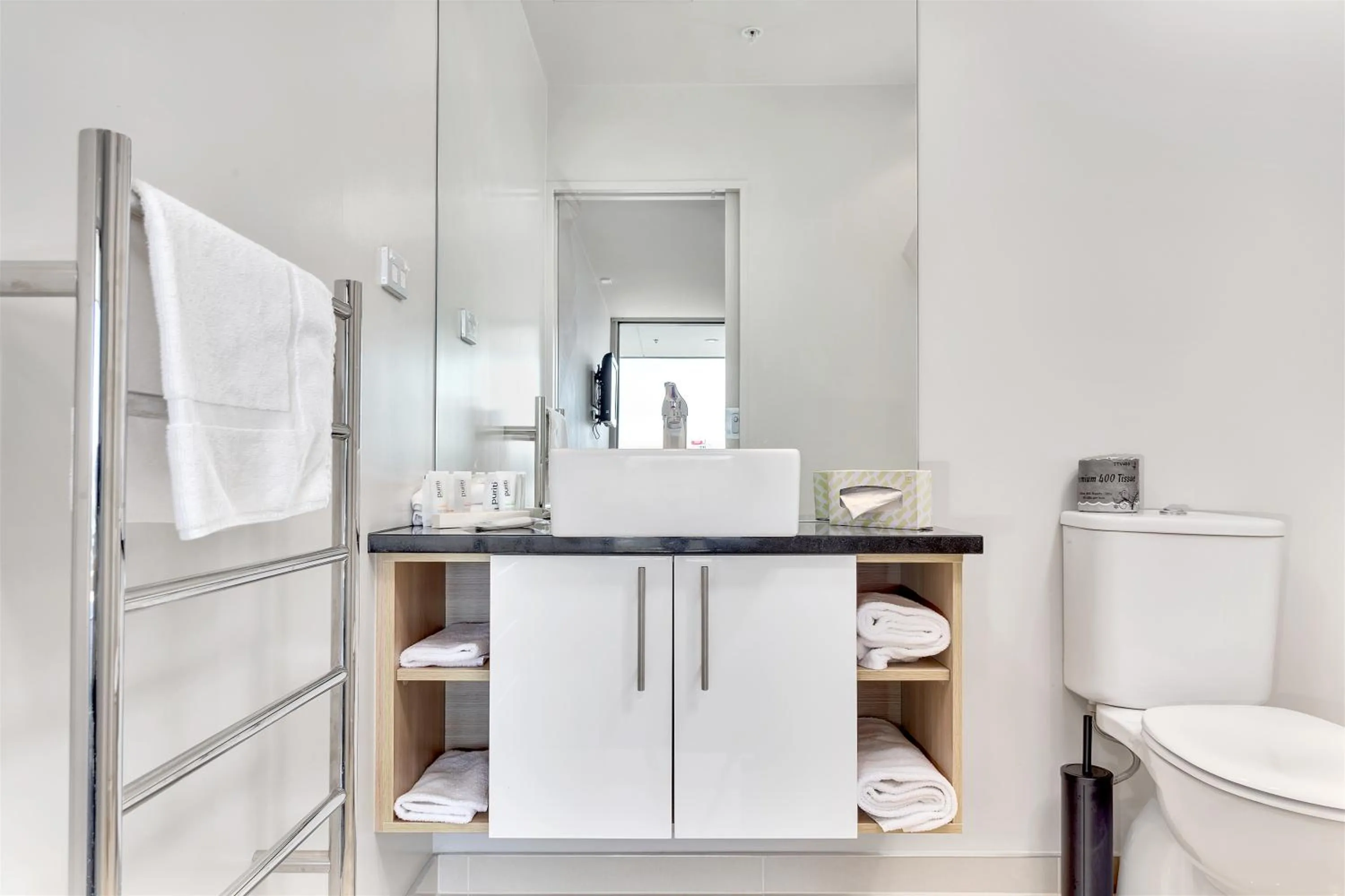 Bathroom in Quest on Hobson Serviced Apartments