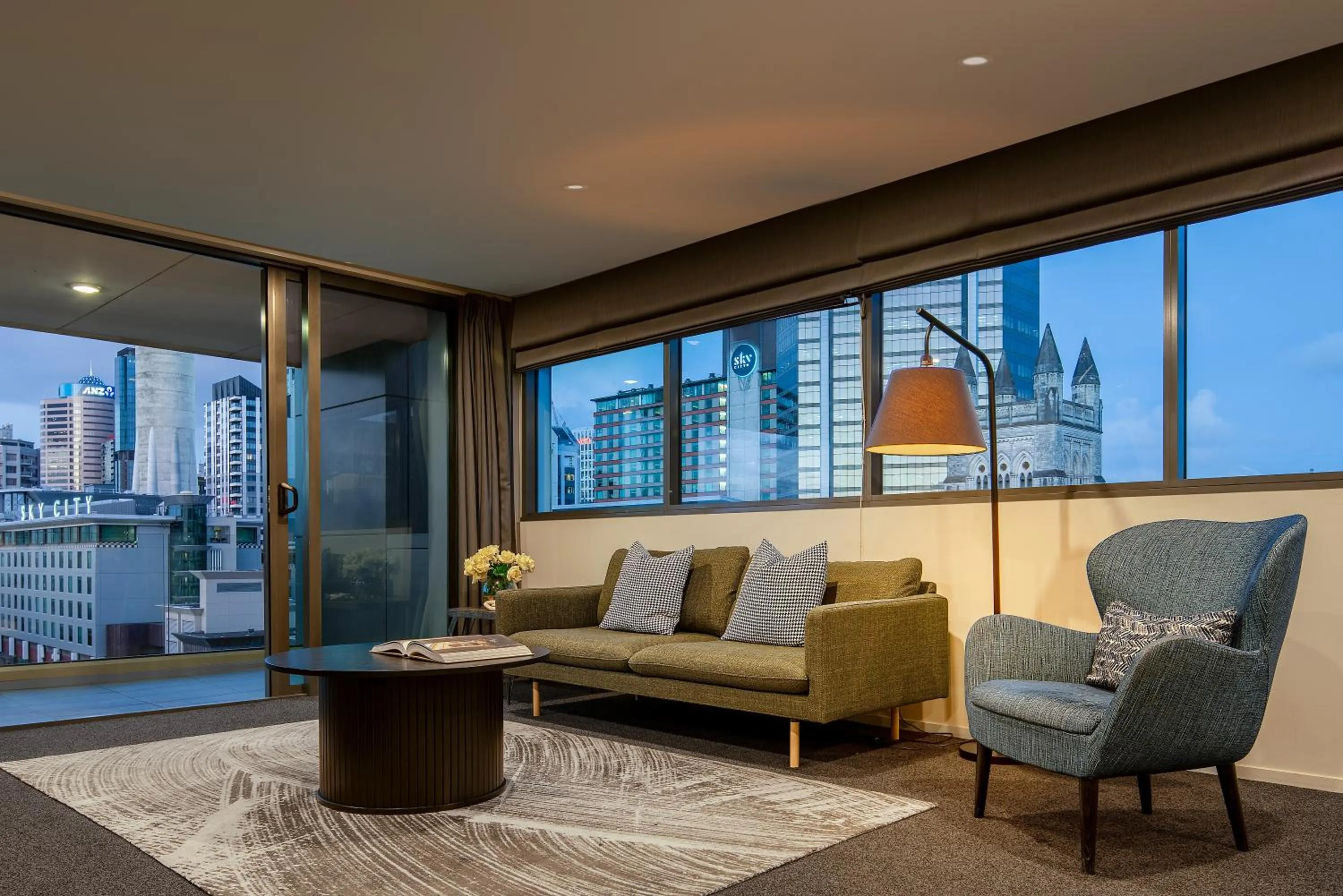 Living room in Quest on Hobson Serviced Apartments