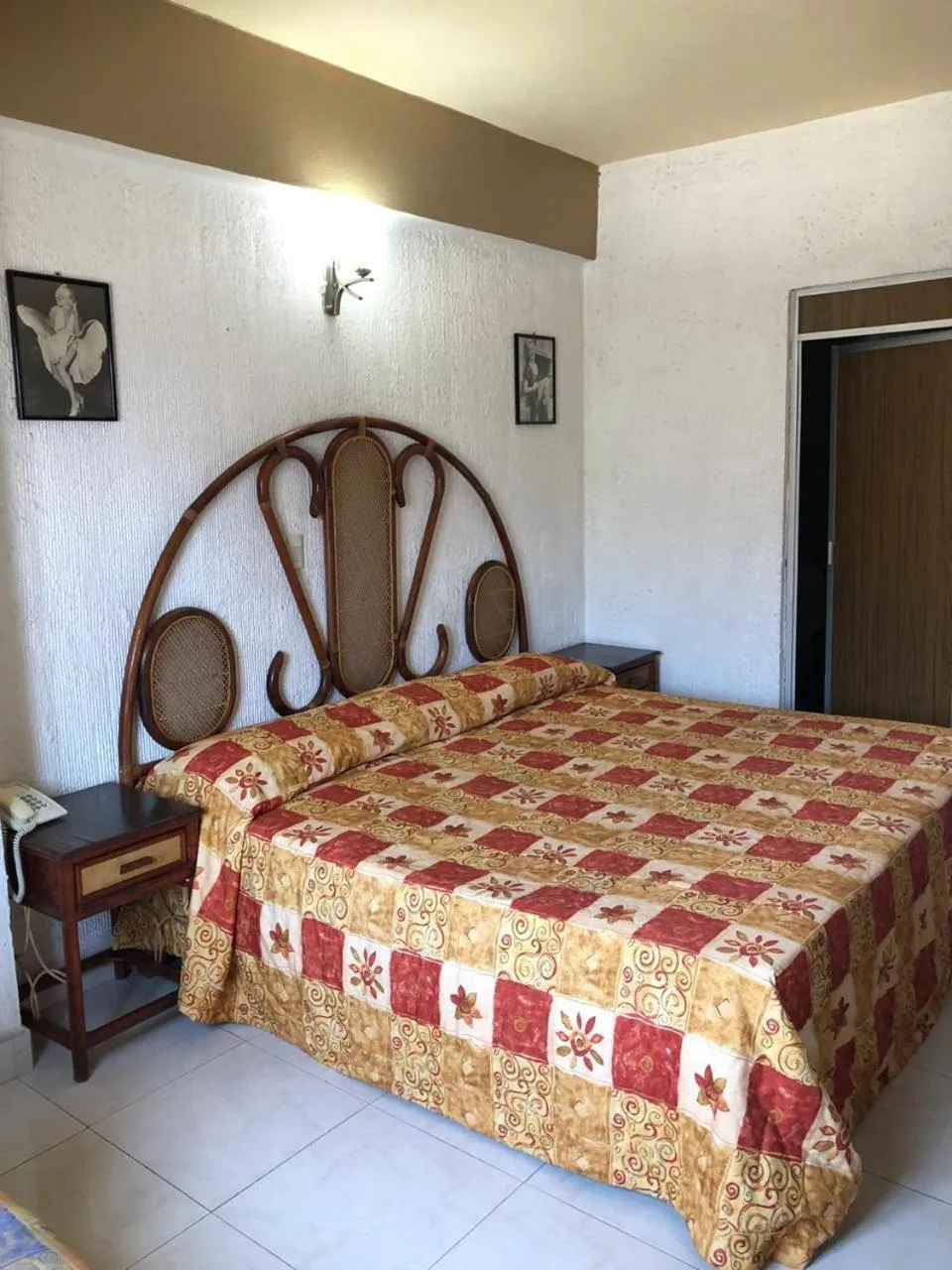 Bed in Hotel Sol del Pacifico