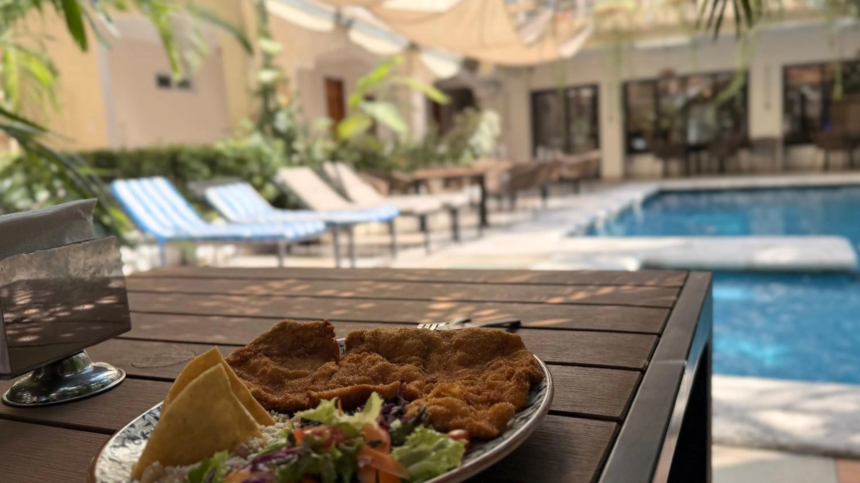 Food and drinks in Hotel Sol del Pacifico