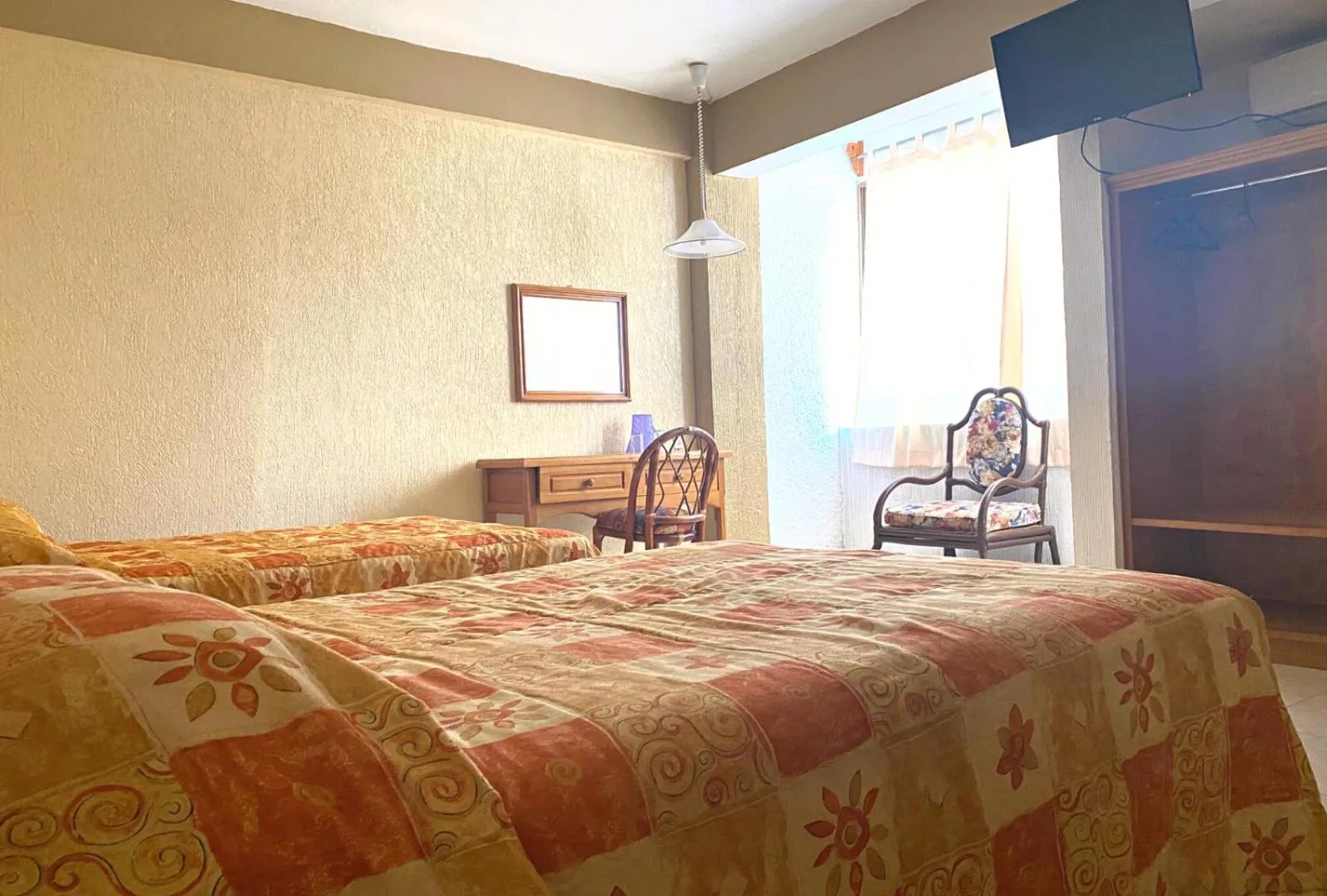 Bed in Hotel Sol del Pacifico