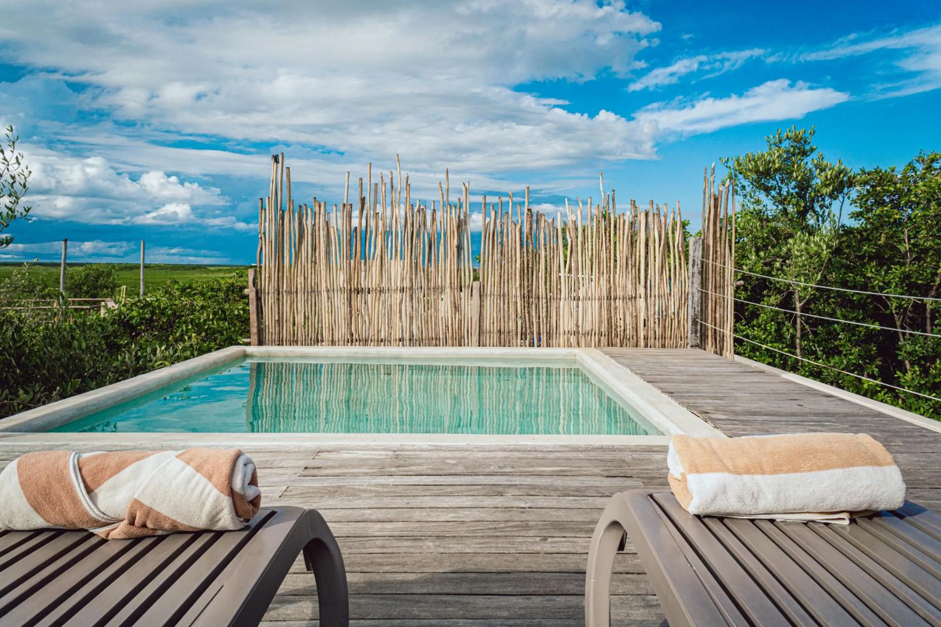 Natural landscape in Sunset House