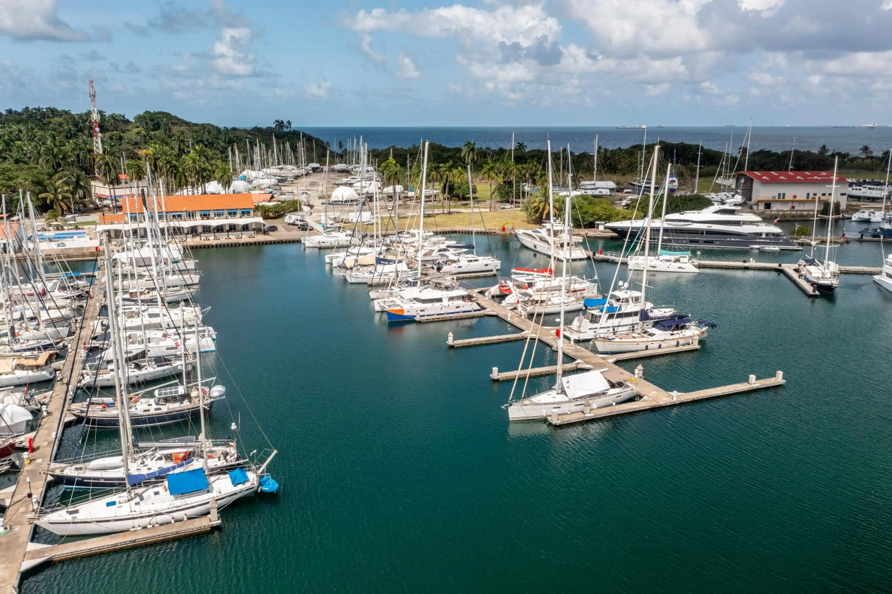 Property building in Marina Hotel at Shelter Bay