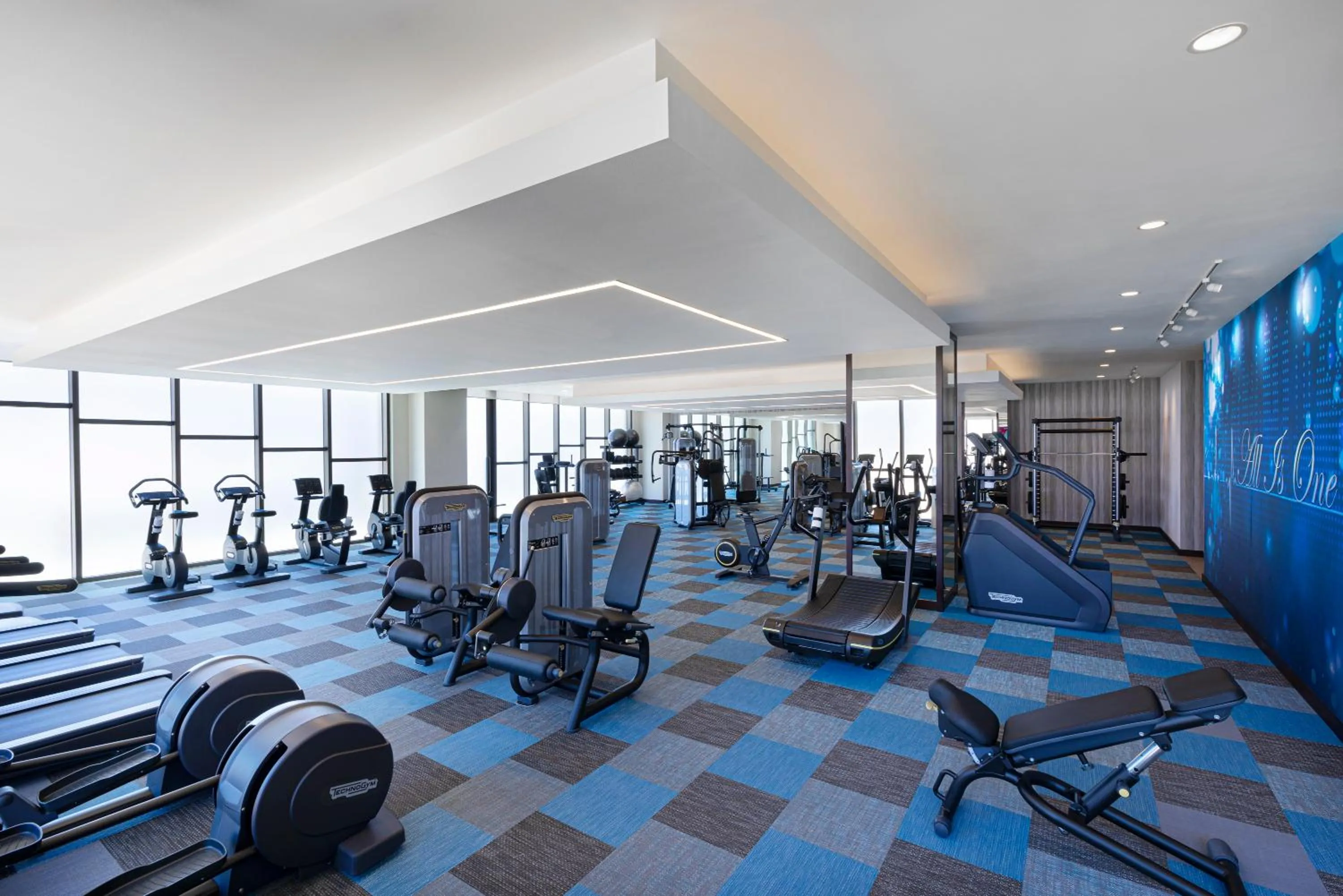 Fitness centre/facilities in Hard Rock Hotel Los Cabos