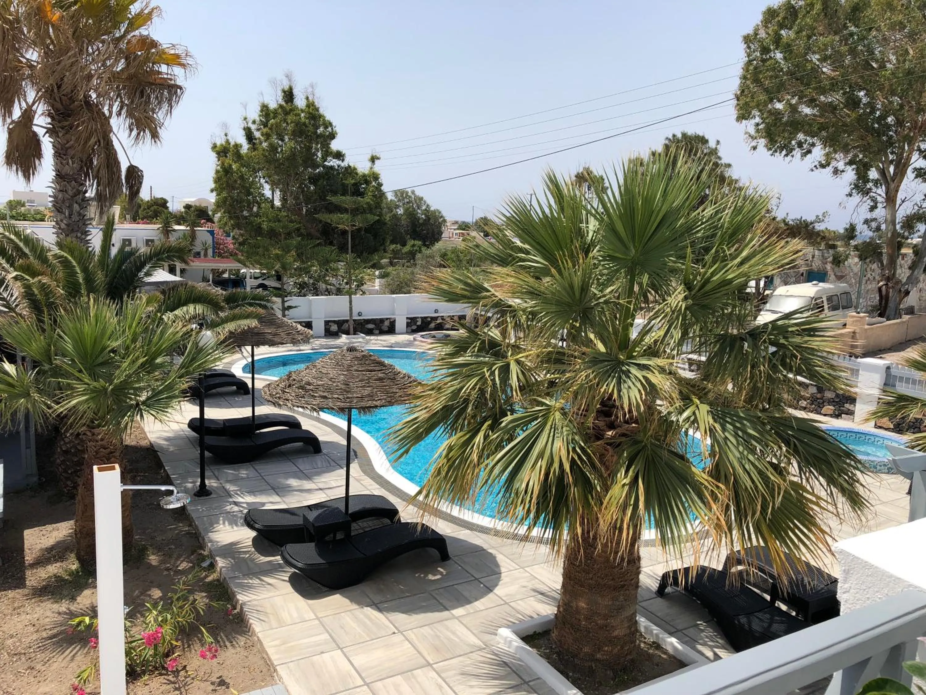 Property building in Black Coast Santorini