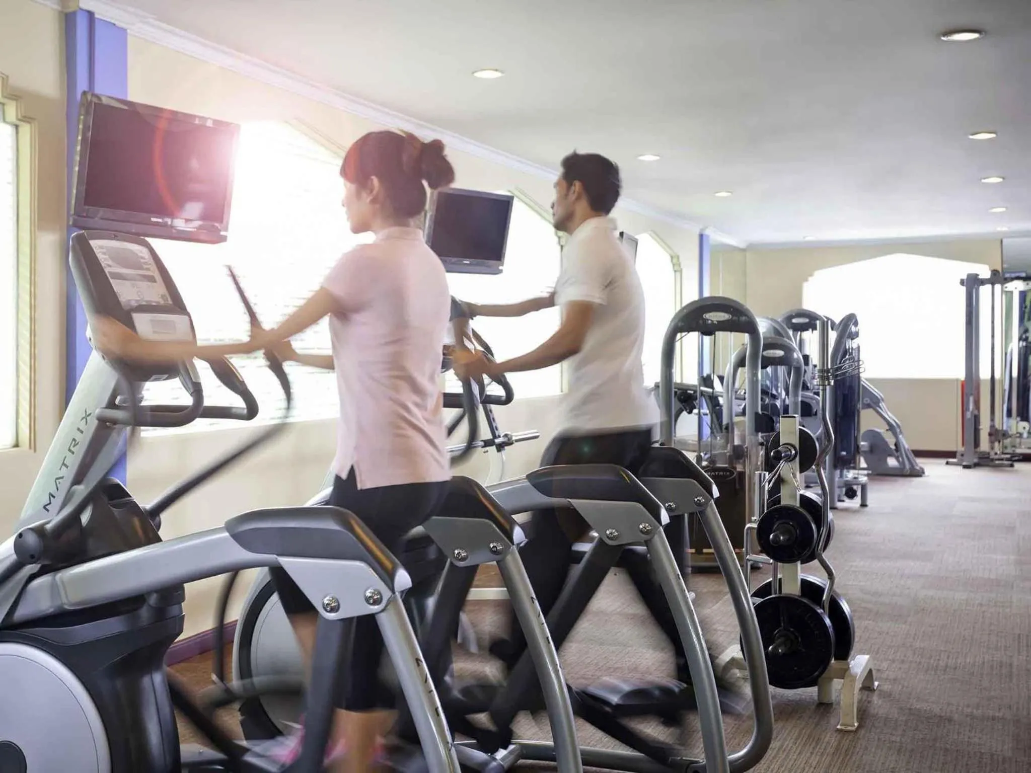 Fitness centre/facilities in Novotel Solo