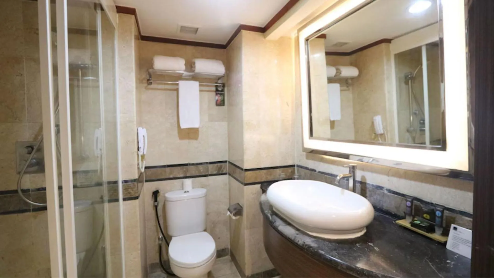 Shower in Novotel Solo