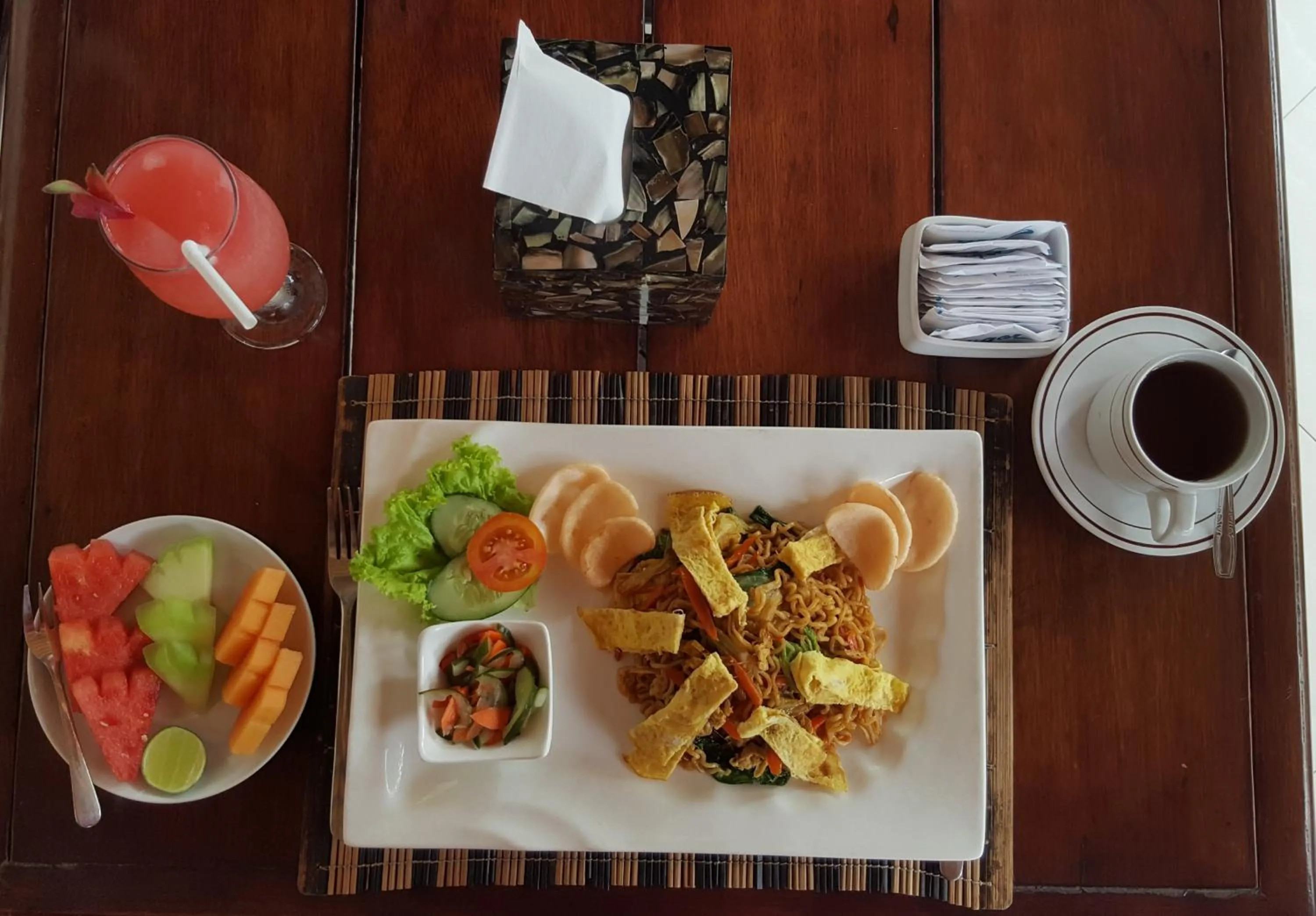 Breakfast in Hotel Melamun