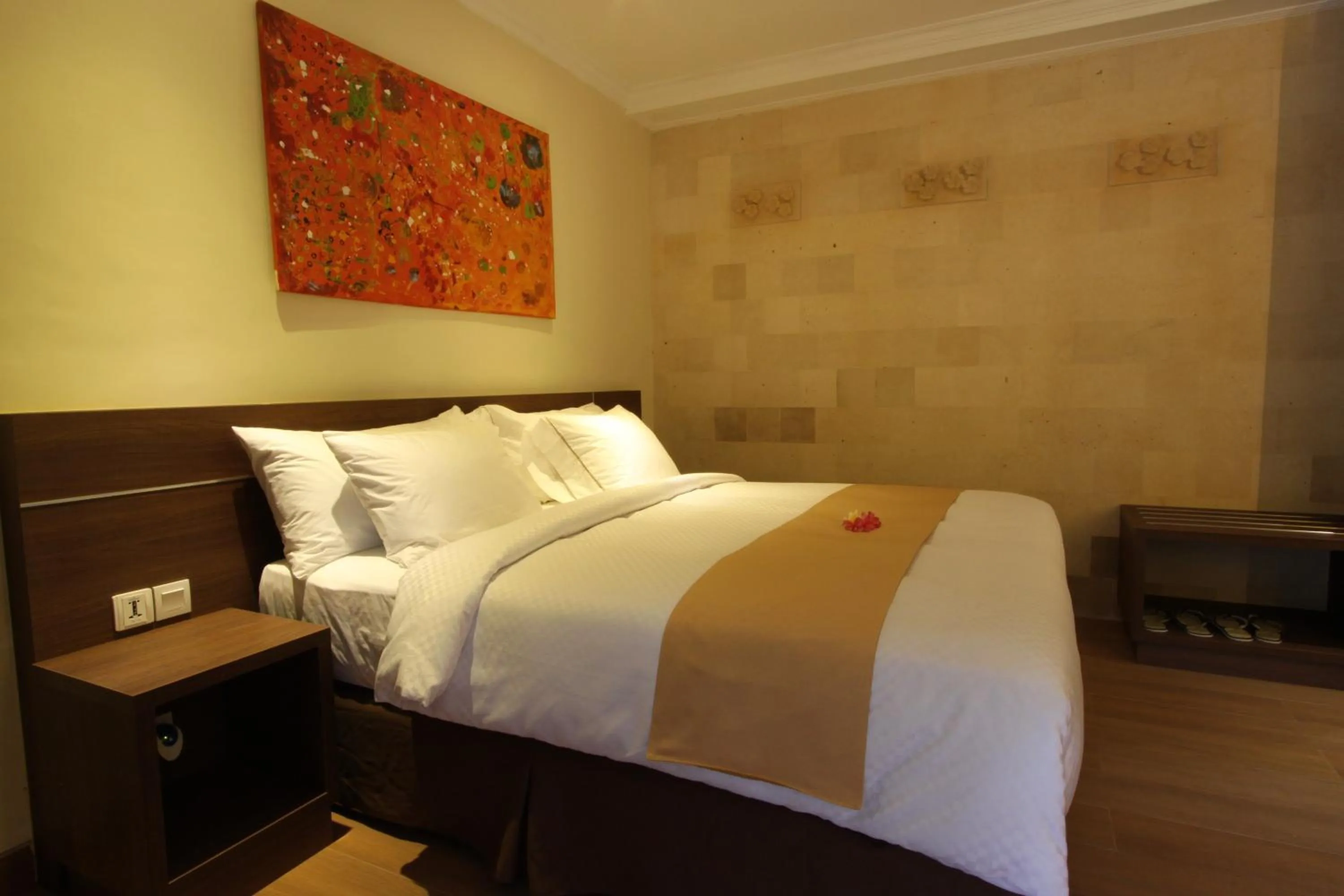 Bedroom, Bed in Hotel Melamun